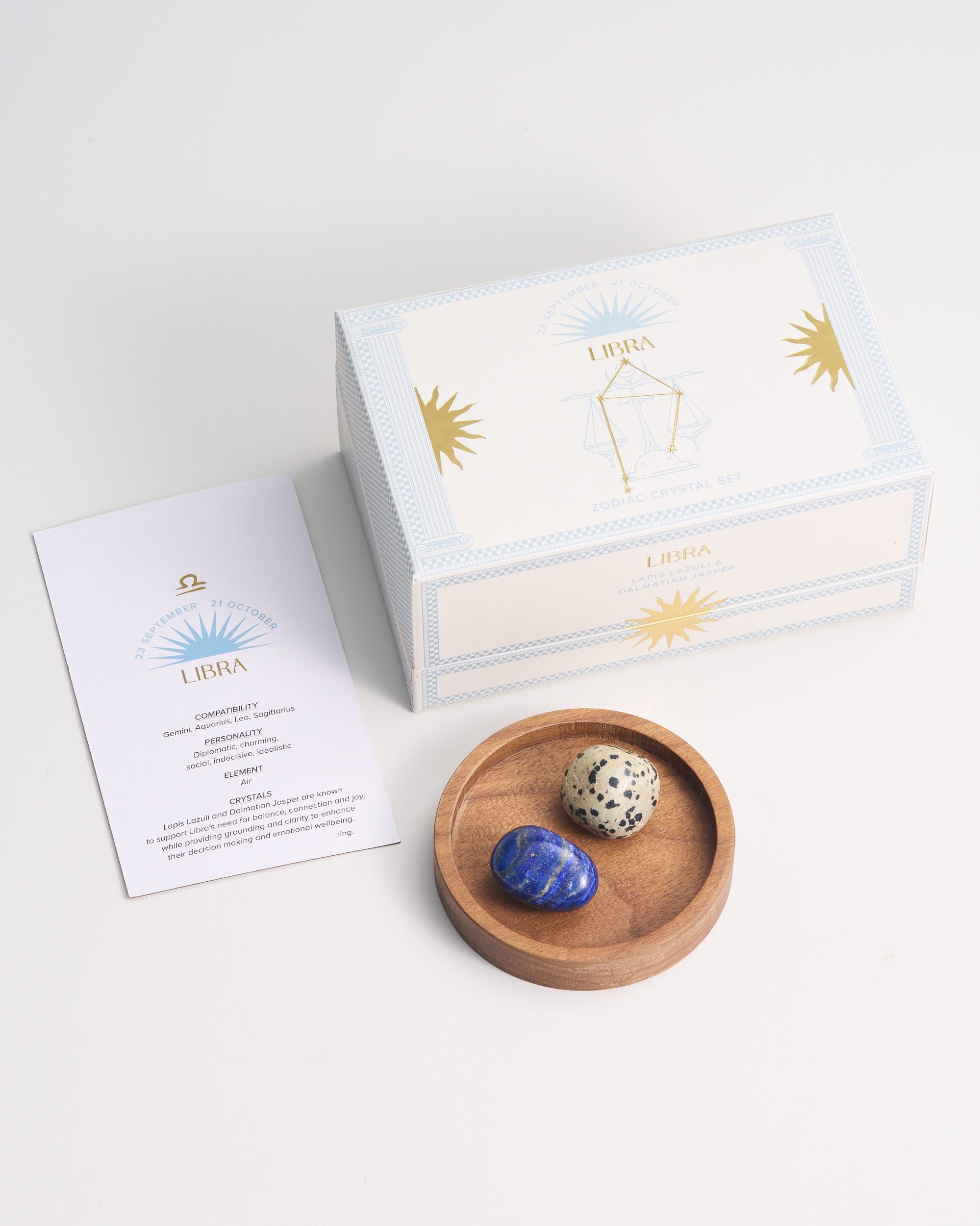 Libra Zodiac Crystal Set