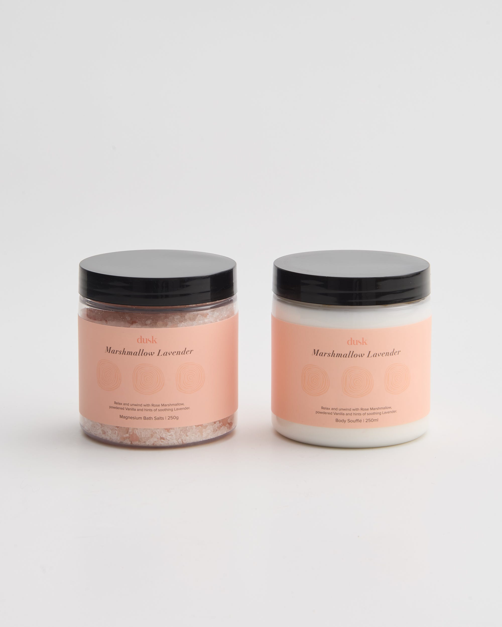 Marshmallow Lavender Bath Set Duo