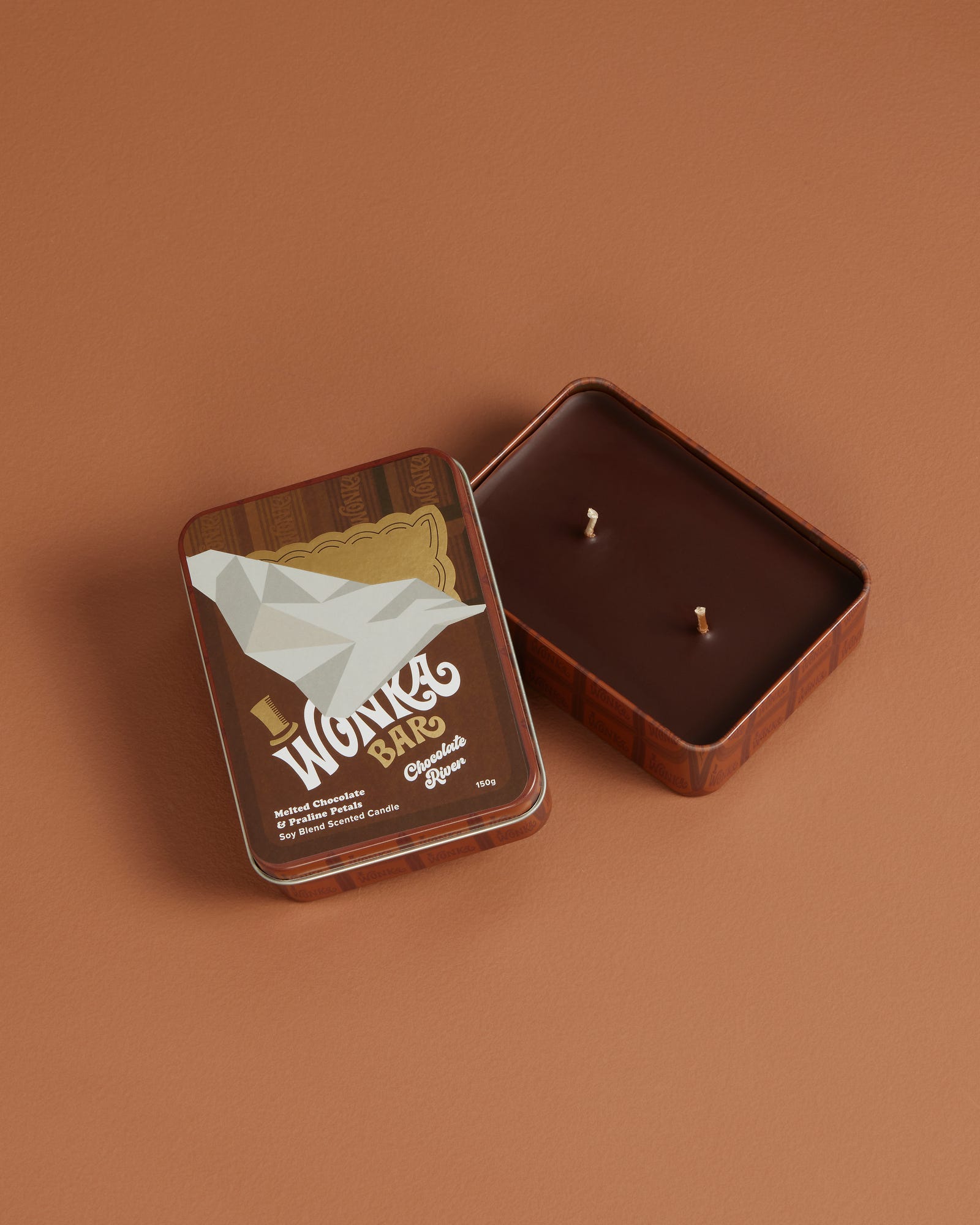 Chocolate River Soy Blend Scented Candle 150g