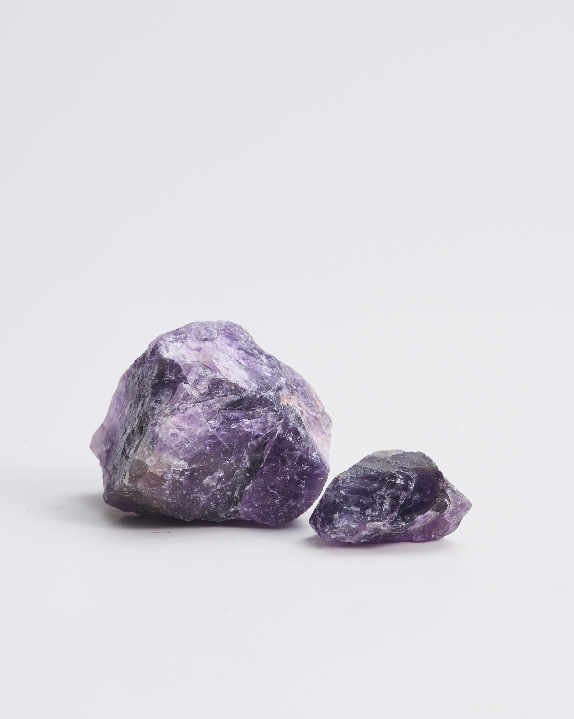 Amethyst Calm Crystal Stones Set 2 Pack