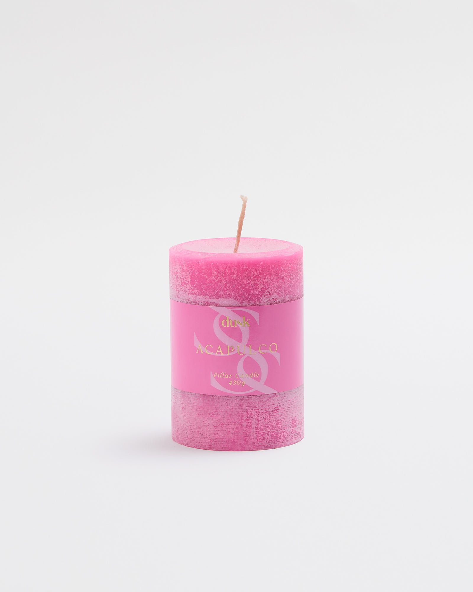 Guava & Strawberry Acapulco Scented Pillar Candle