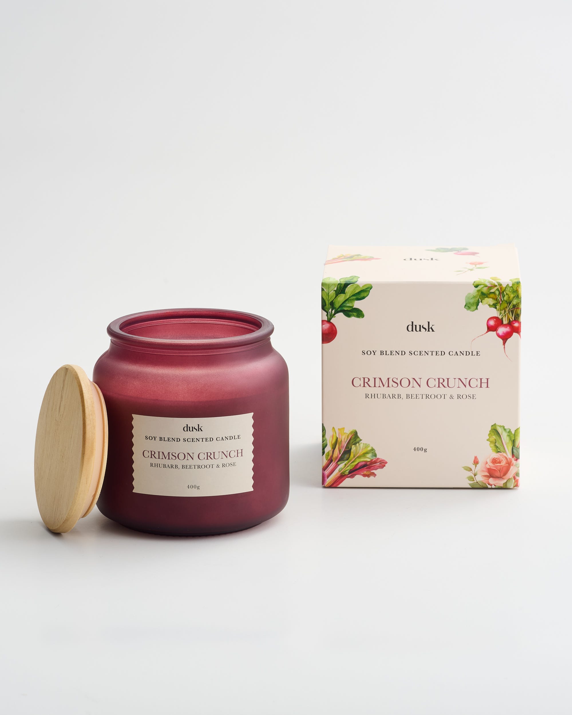 Crimson Crunch Candle 400g