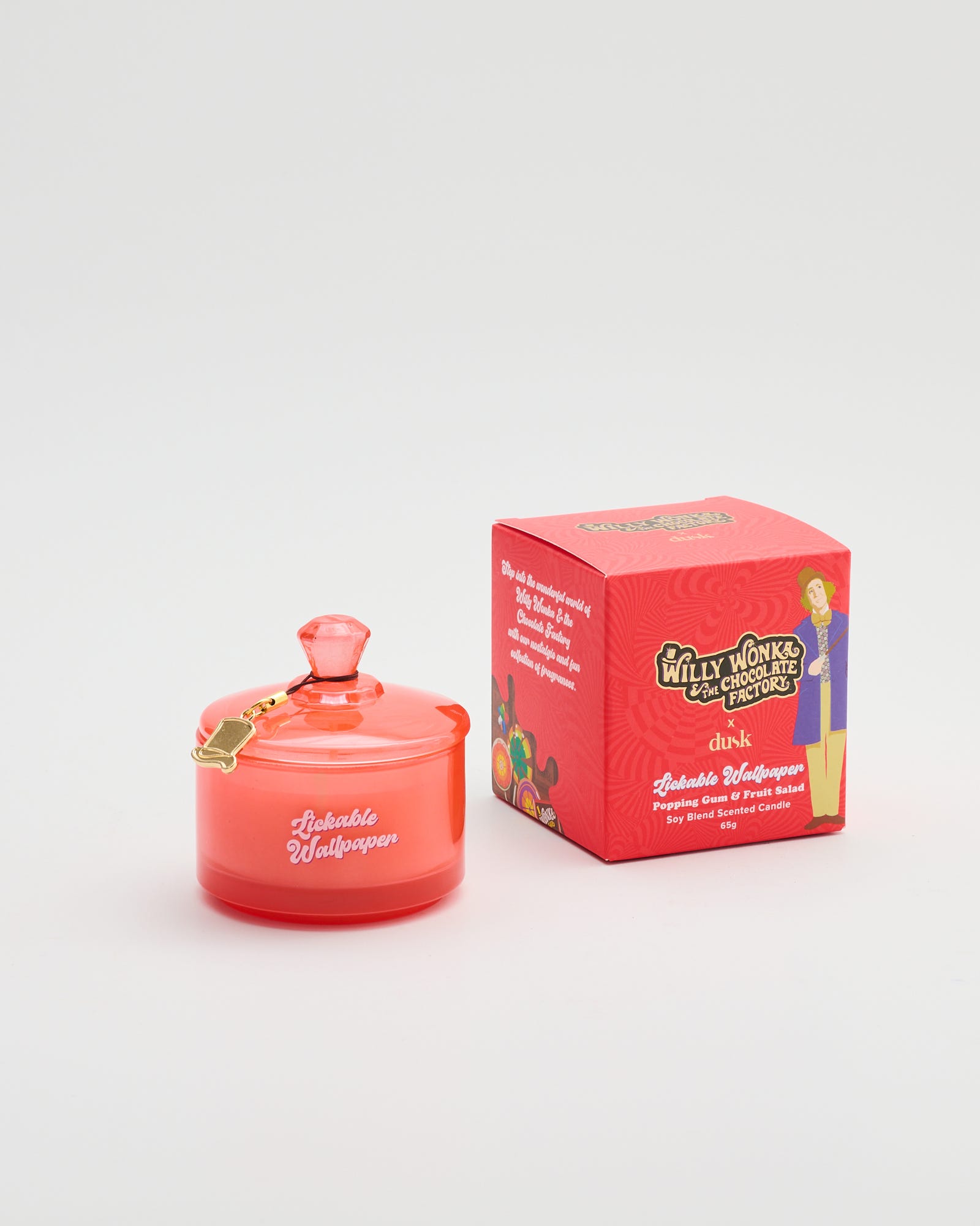 Lickable Wallpaper Soy Blend Scented Candle 65g