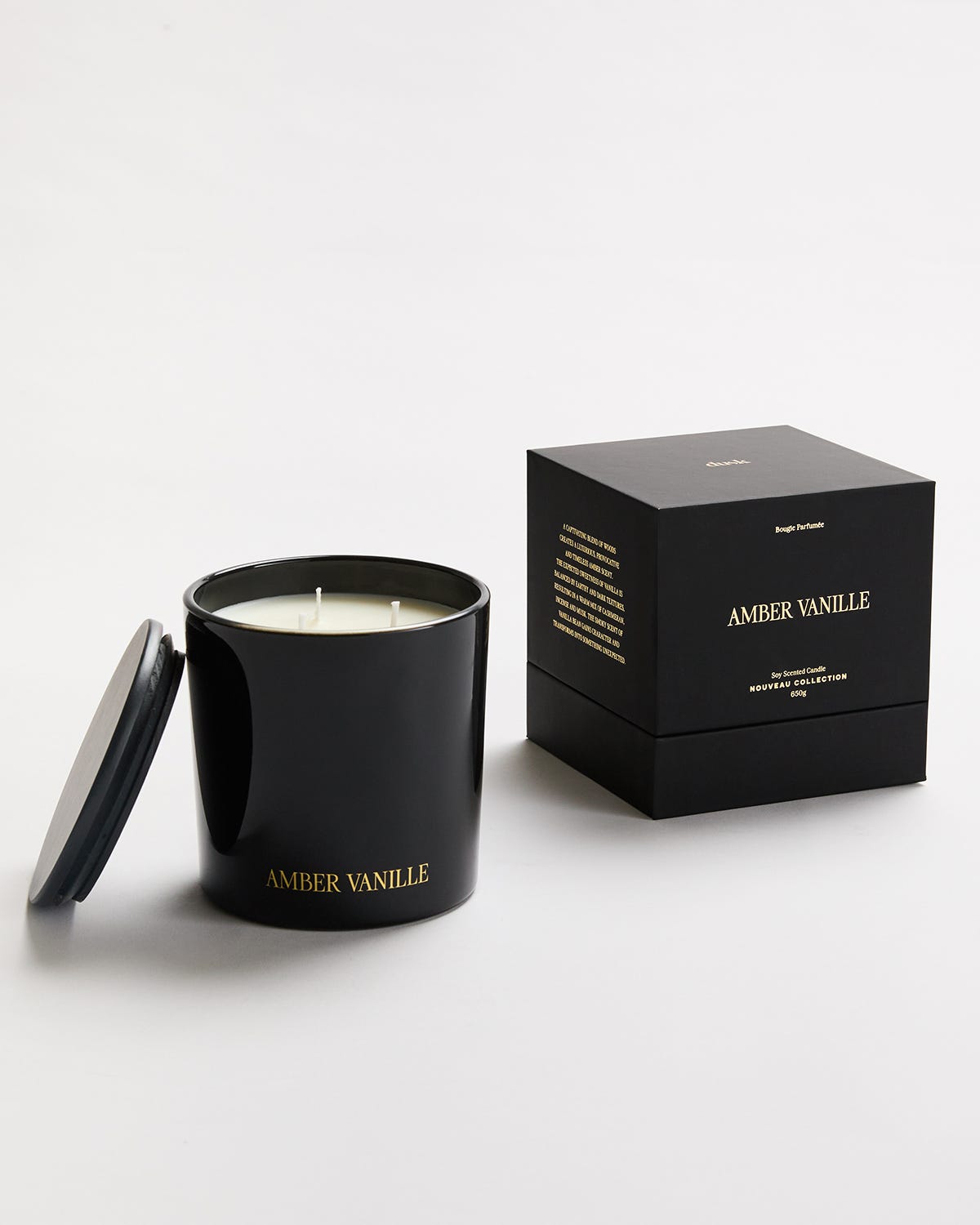 Amber Vanille 650g Candle