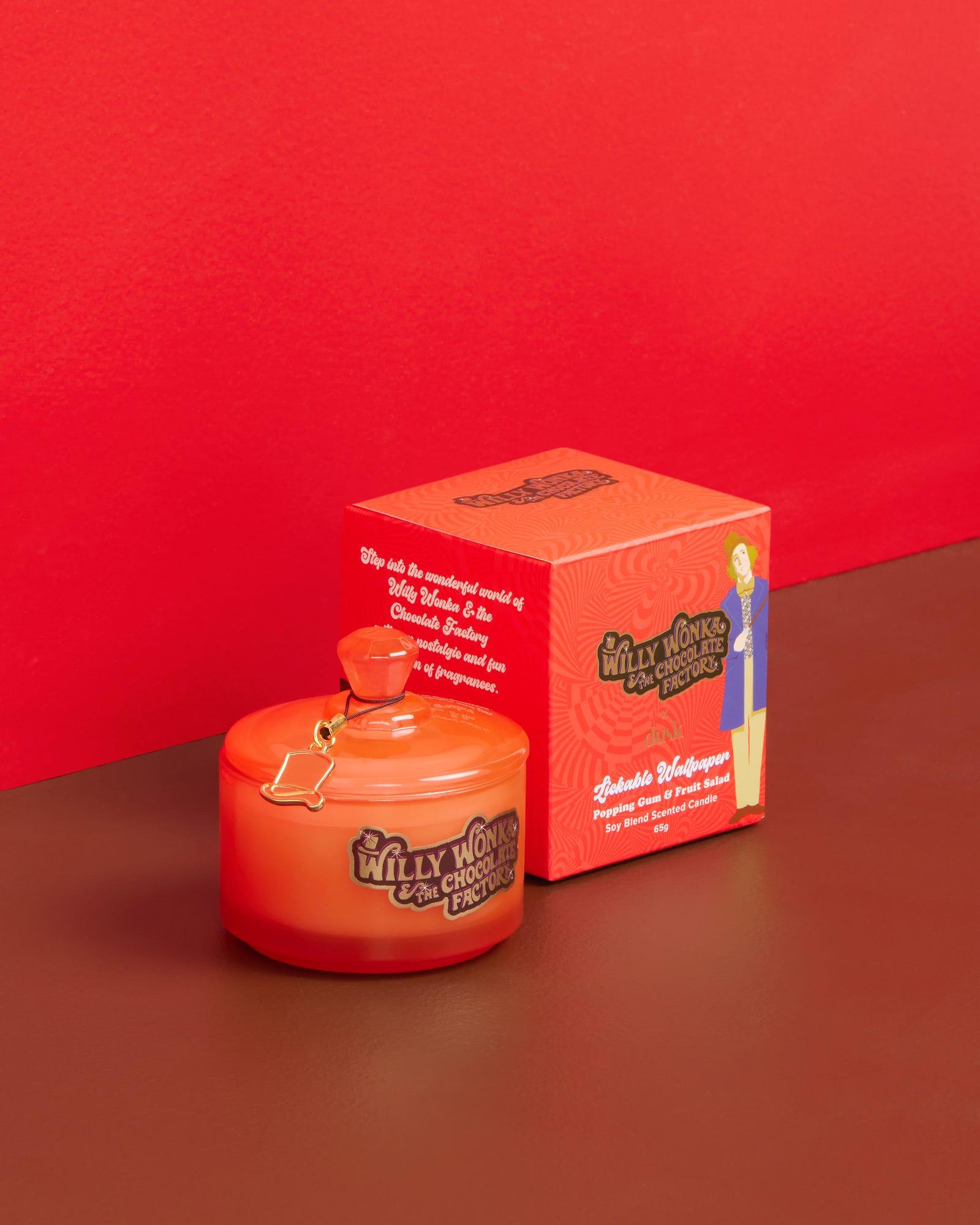 Lickable Wallpaper Soy Blend Scented Candle 65g