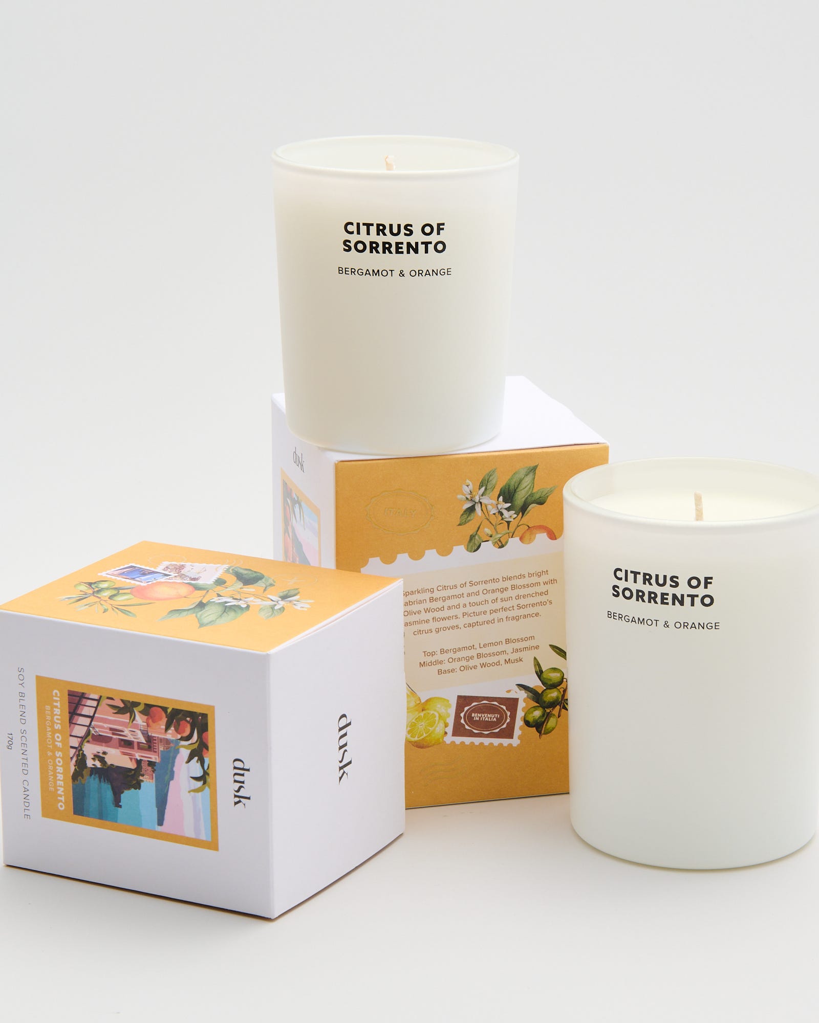 Citrus of Sorrento Soy Blend Scented Candle 170g