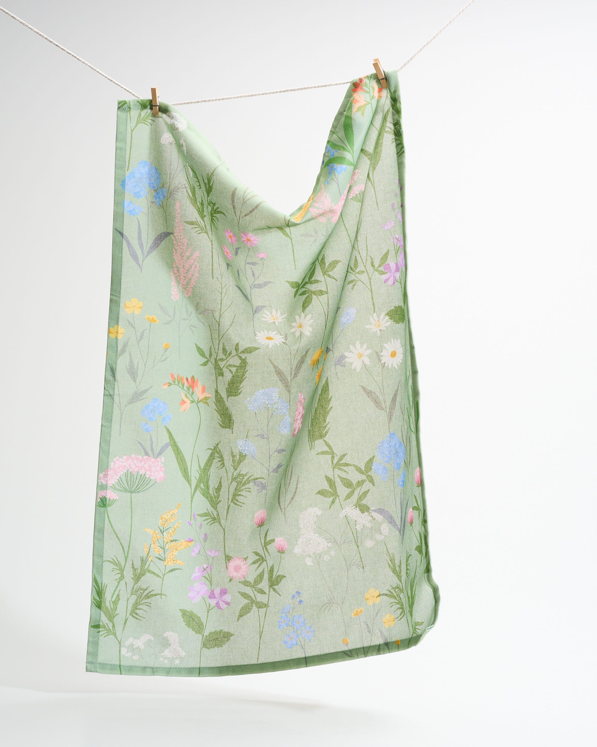 Cottage Cottage Tea Towel Printed Florals