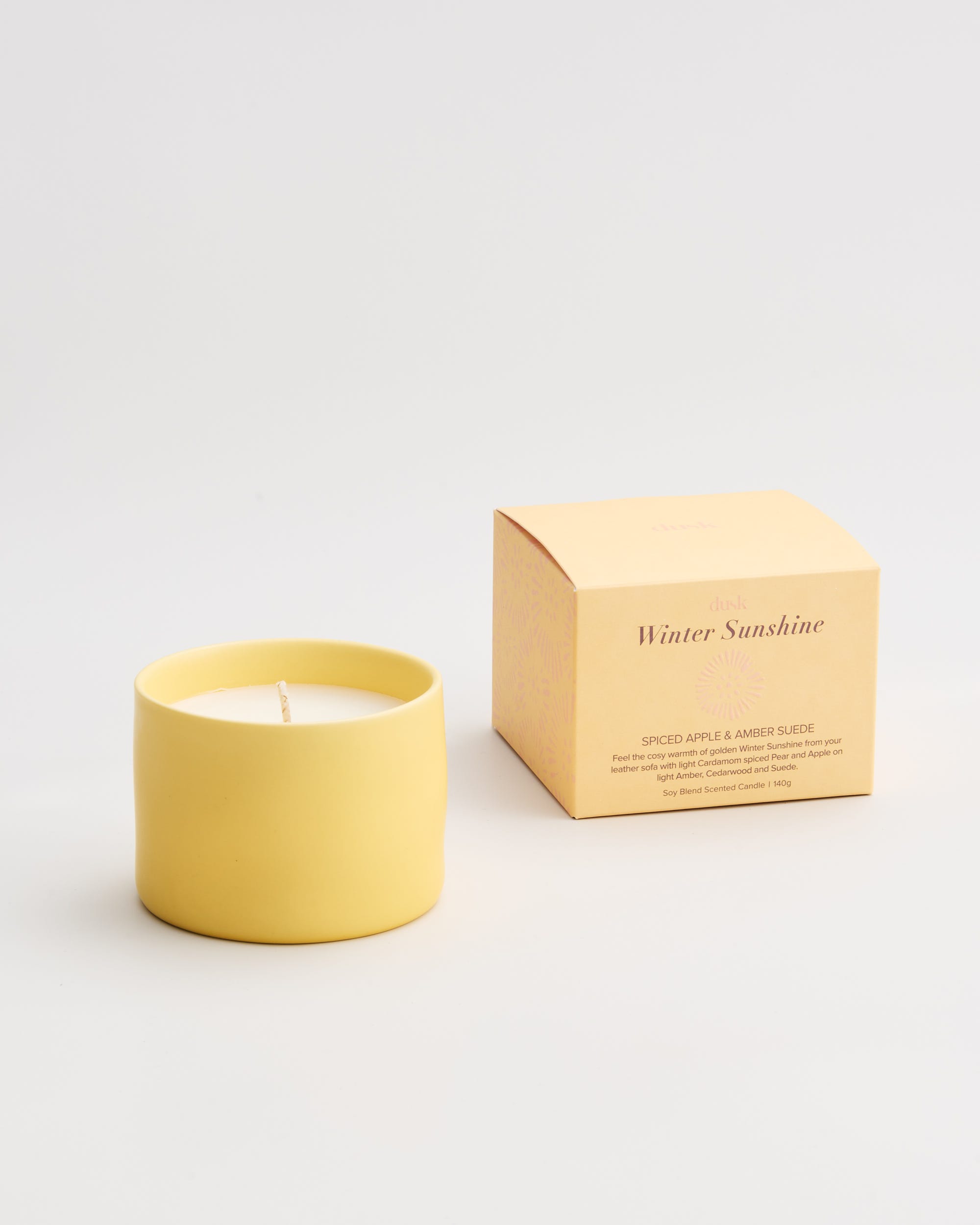 Winter Sunshine Soy Blend Scented Candle 140g