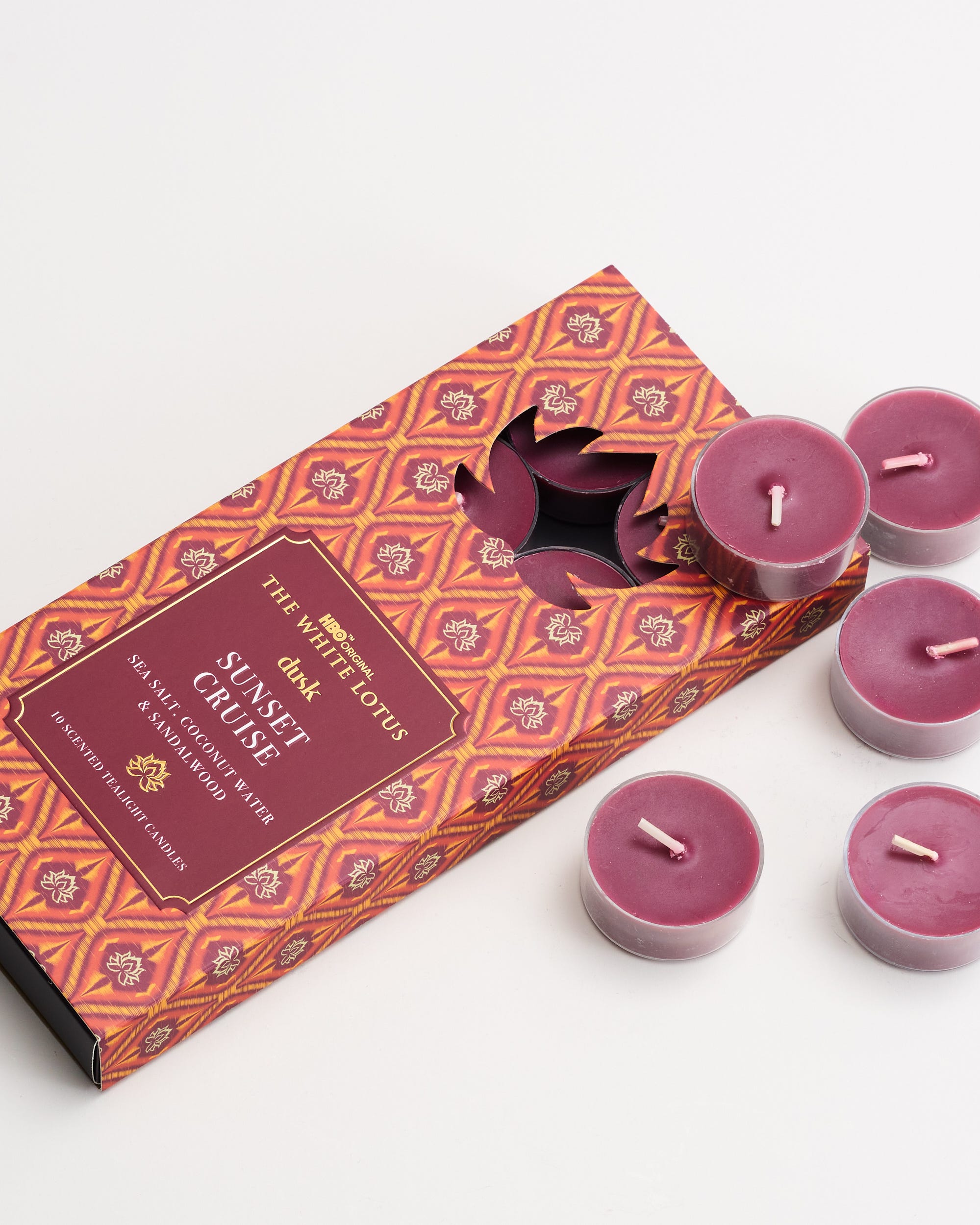 Sunset Cruise Tealights 10 Pack