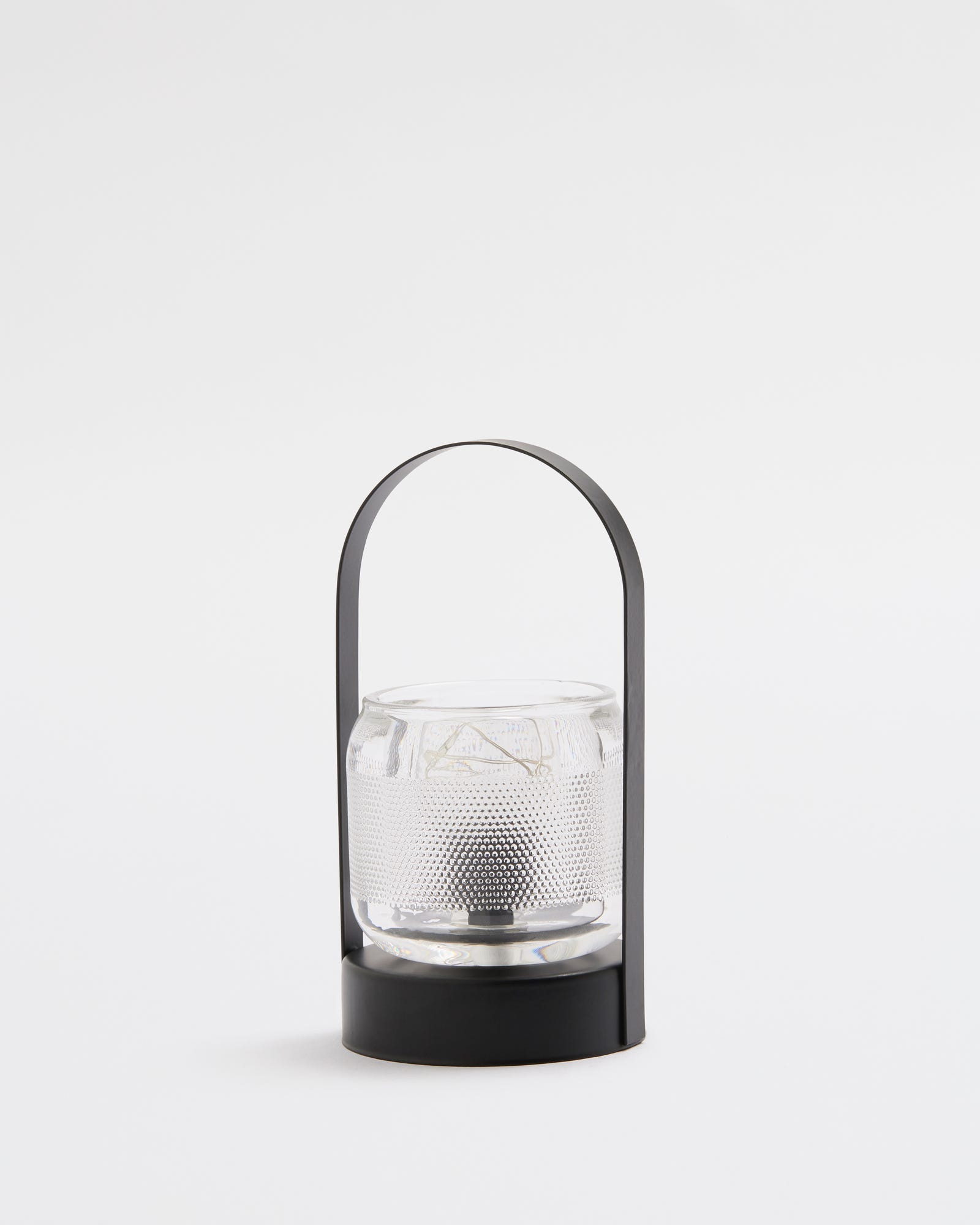 Small Black Nuri LED Lantern