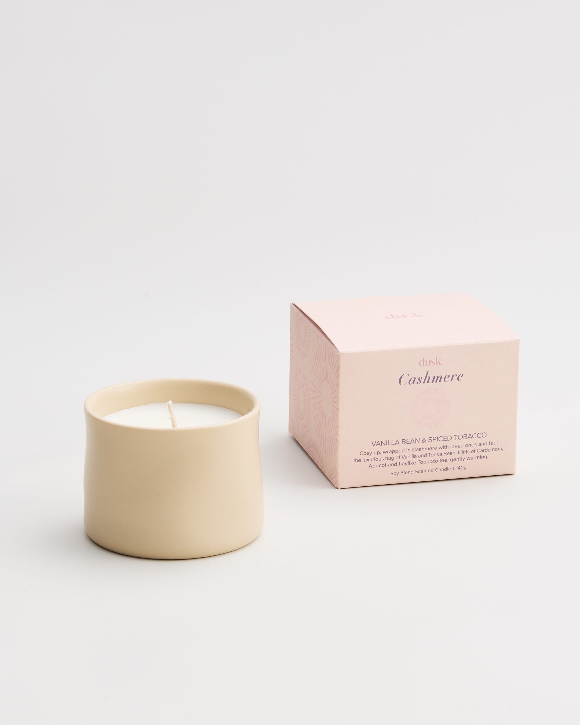 Cashmere Soy Blend Scented Candle 140g