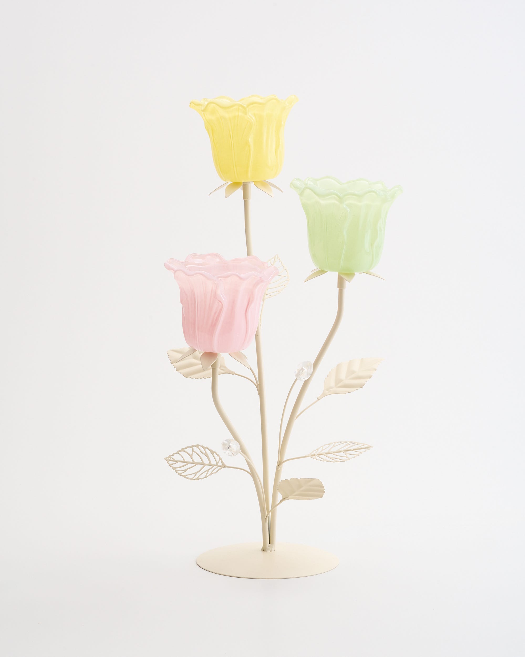 Petals Tealight Holder 3 Cup