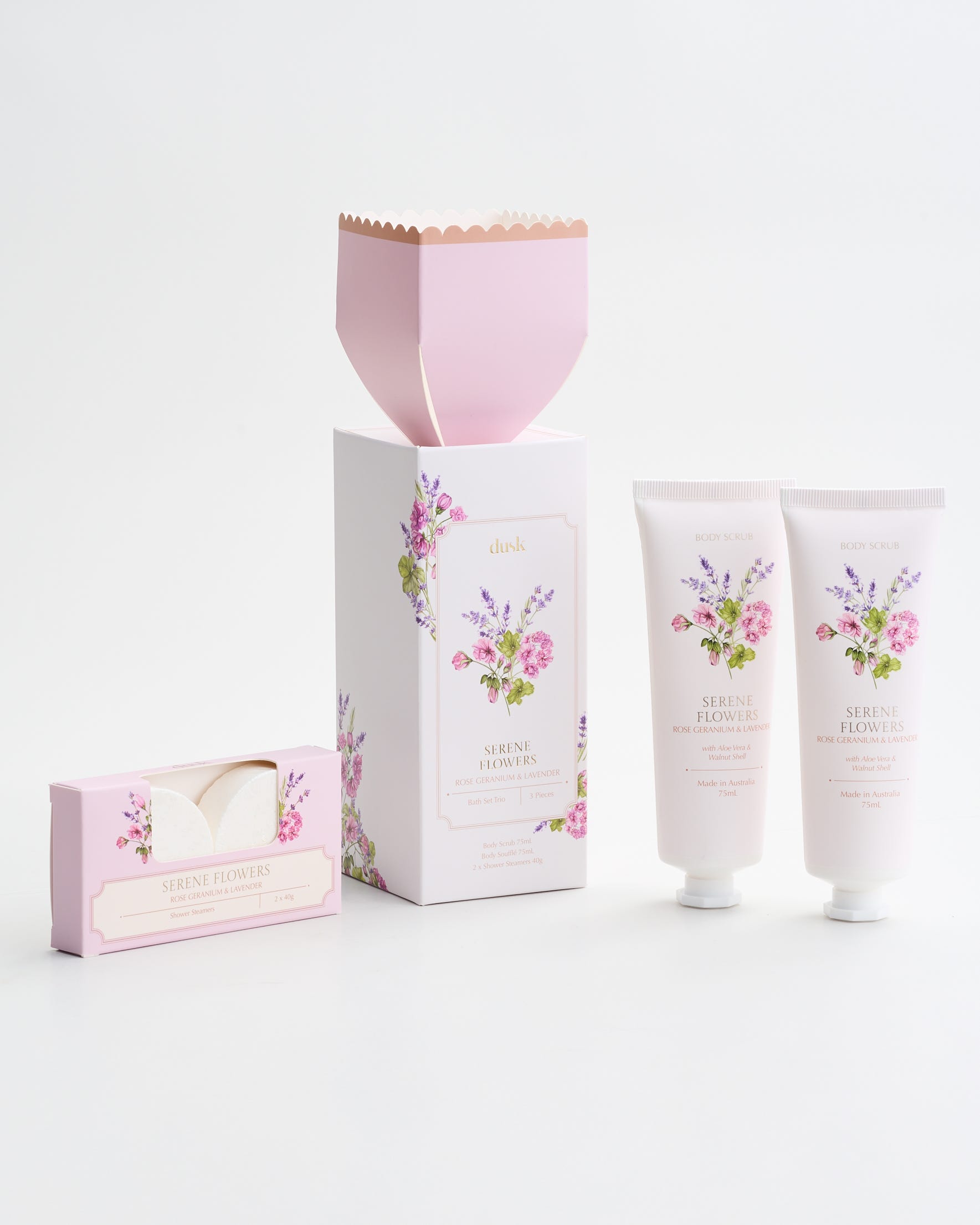 Serene Flowers Bath Bon Bon