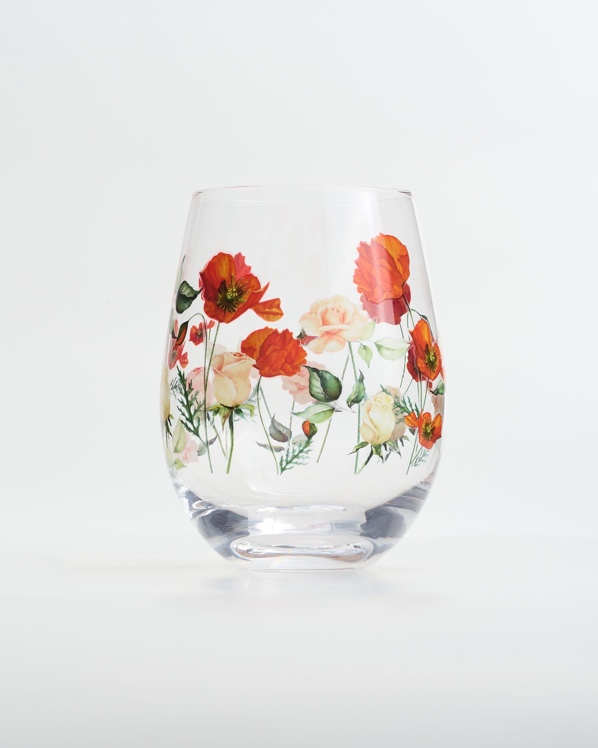 Wildflowers Wine Glasses 2 Pieces