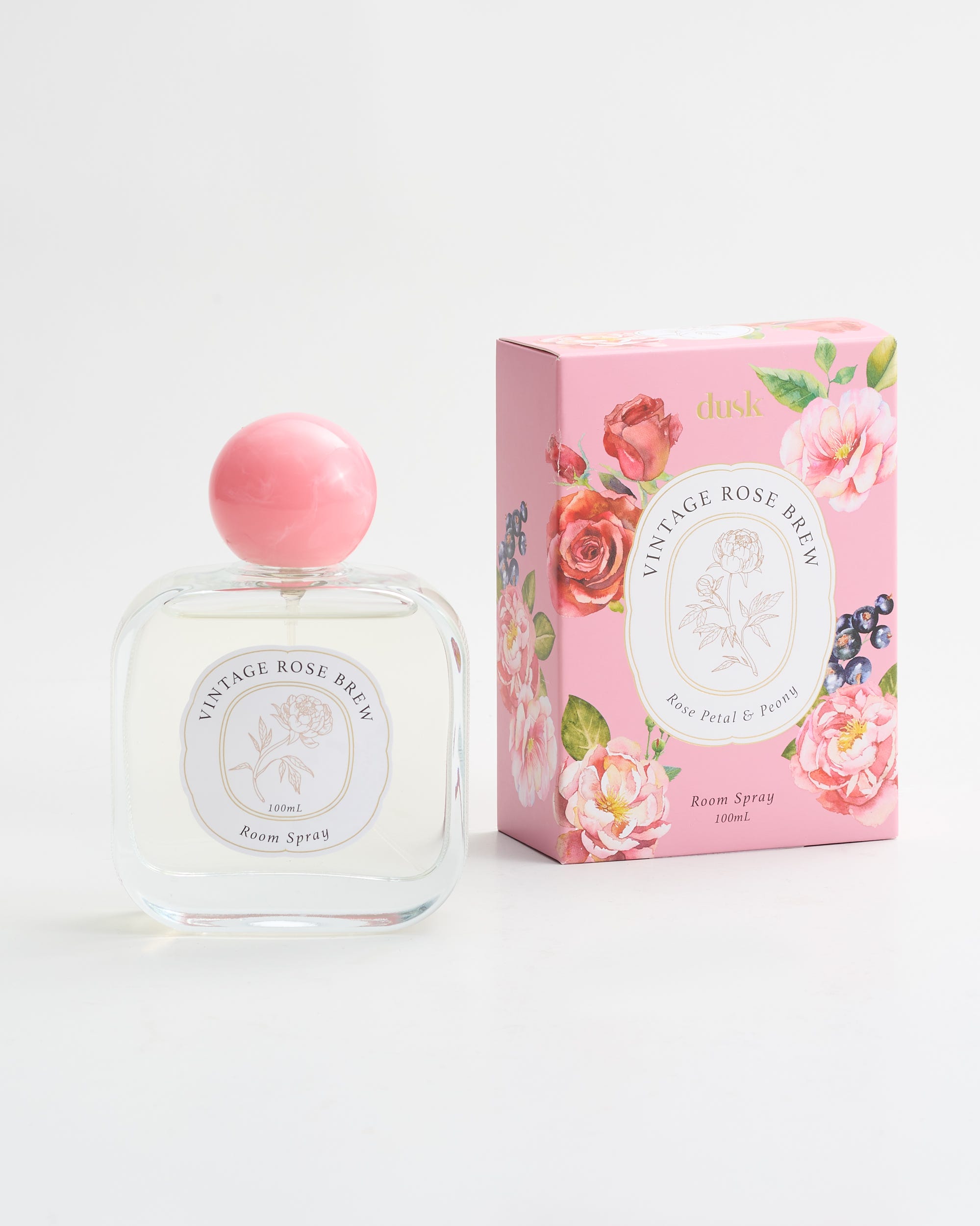 Vintage Rose Brew Room Spray 100mL