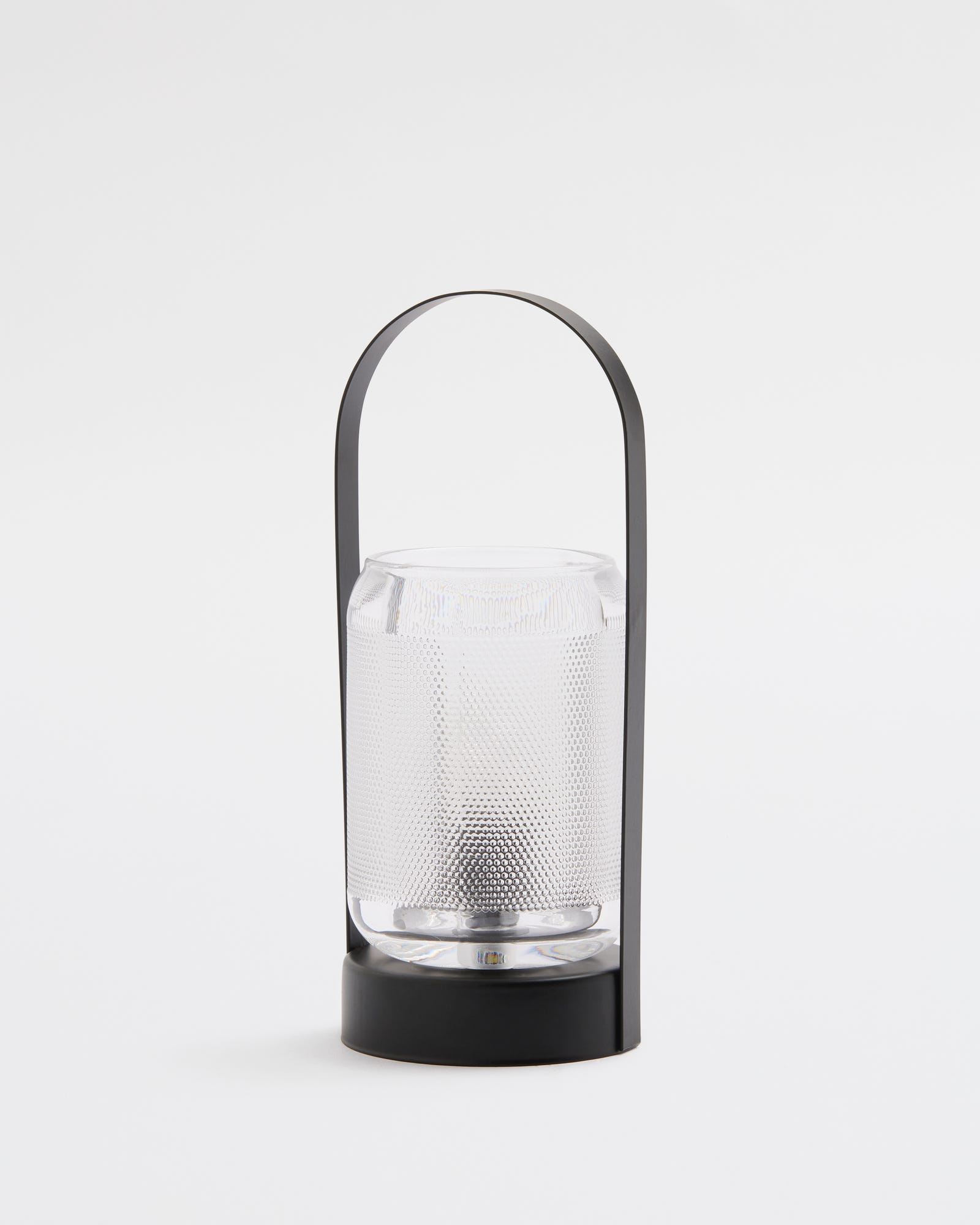 Large Black Nuri LED Lantern