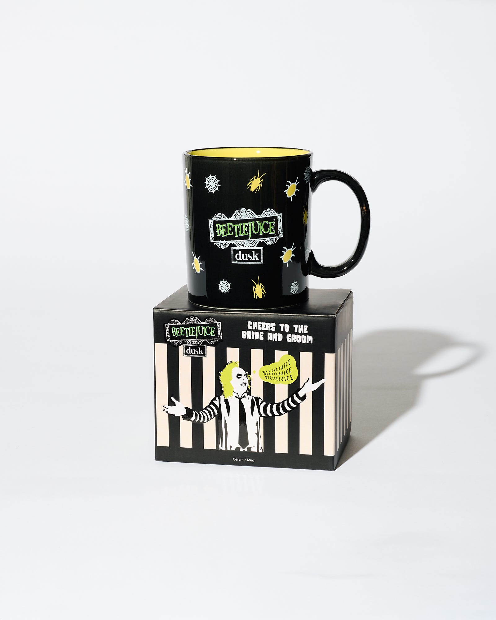 Cheers to the Bride & Groom Ceramic Mug