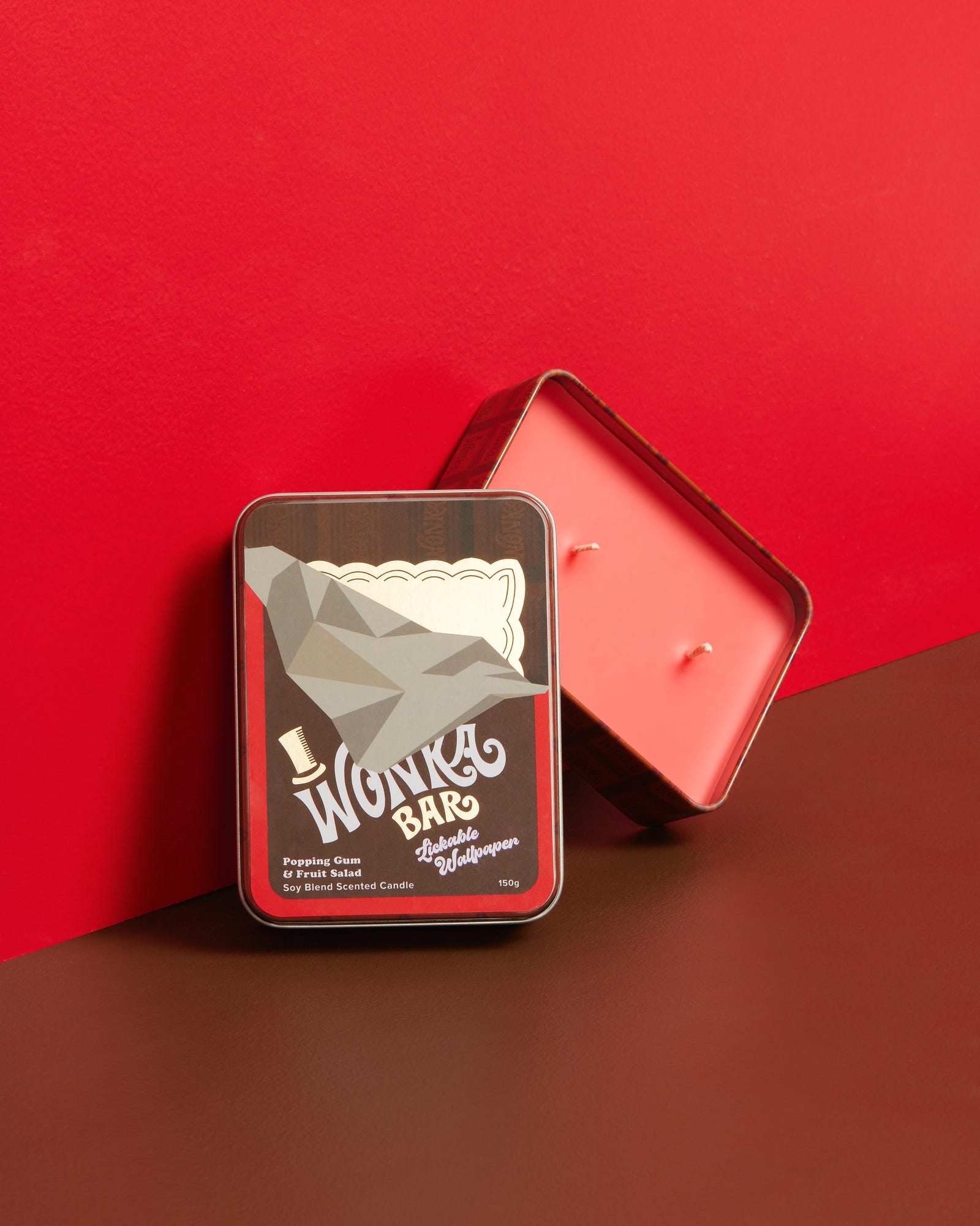 Lickable Wallpaper Soy Blend Scented Candle 150g