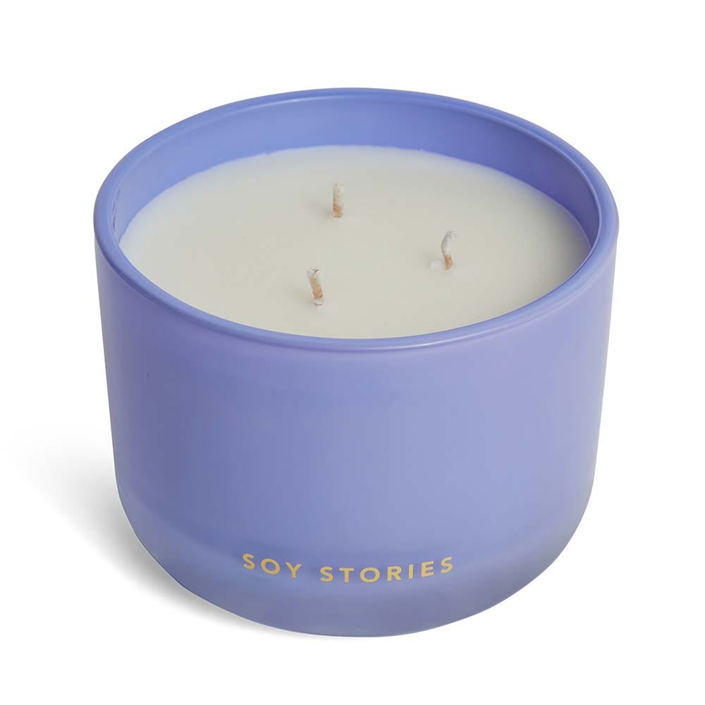 Burnt Sugar & Bergamot 3 Wick Soy Scented Candle