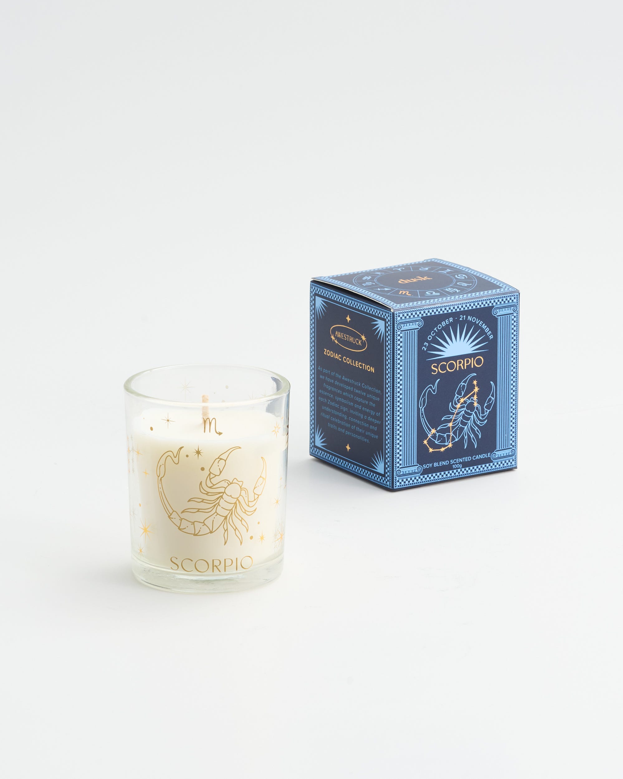 Scorpio Soy Blend Scented Candle 100g