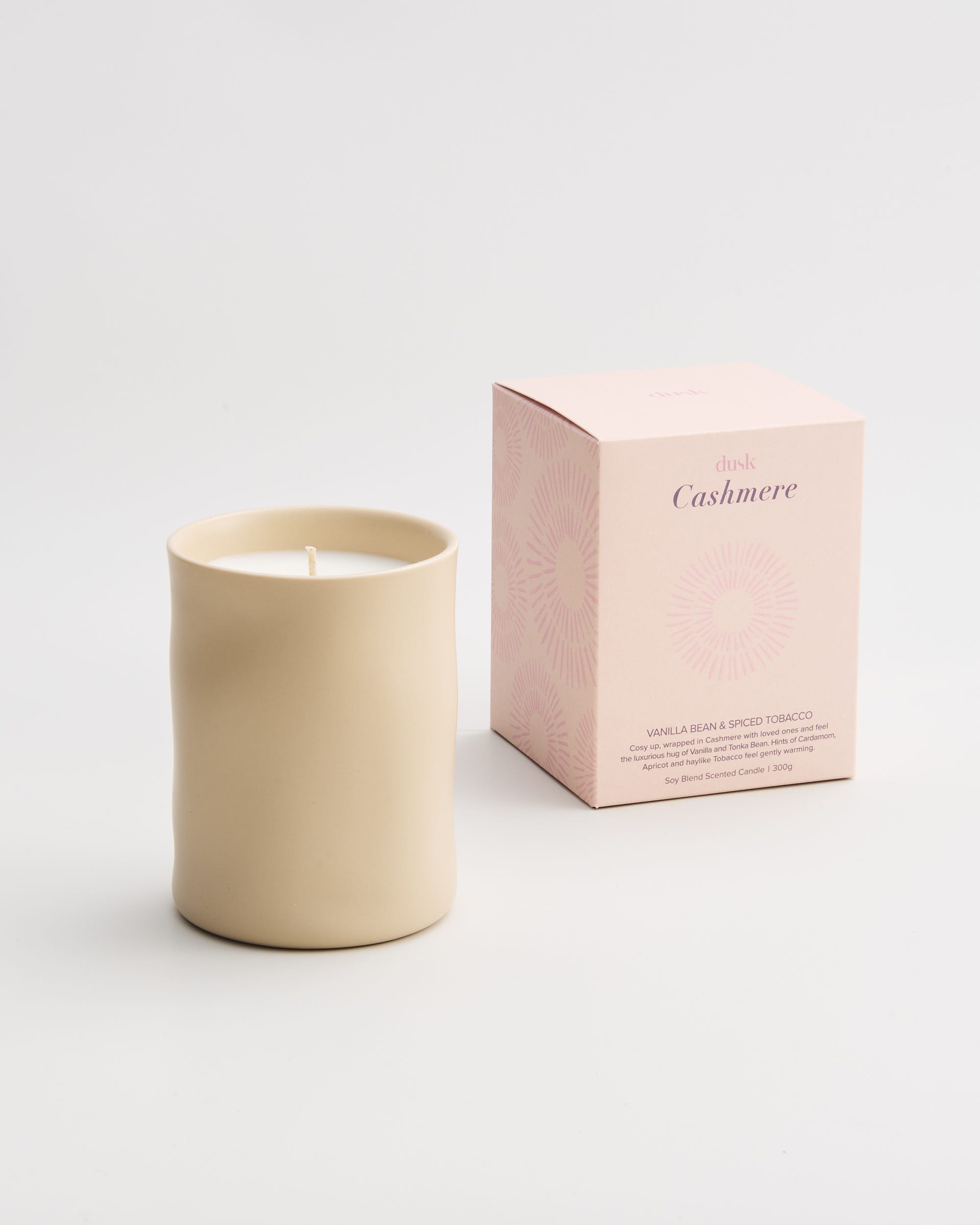 Cashmere Soy Blend Scented Candle 300g