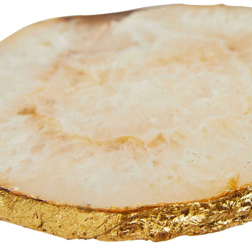 Rosetti Agate White Plate