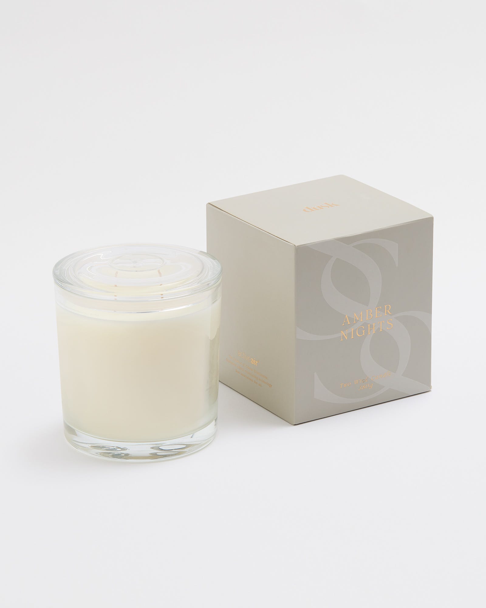 Patchouli & Vanilla Amber Nights 2 Wick Scented Candle