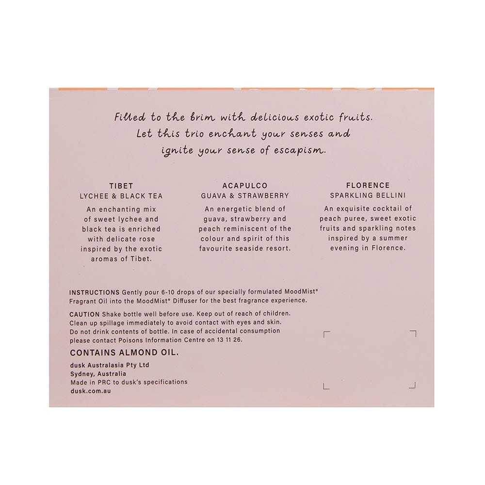 Exotic Destinations MoodMist&reg; Fragrant Oil (3 Pack)