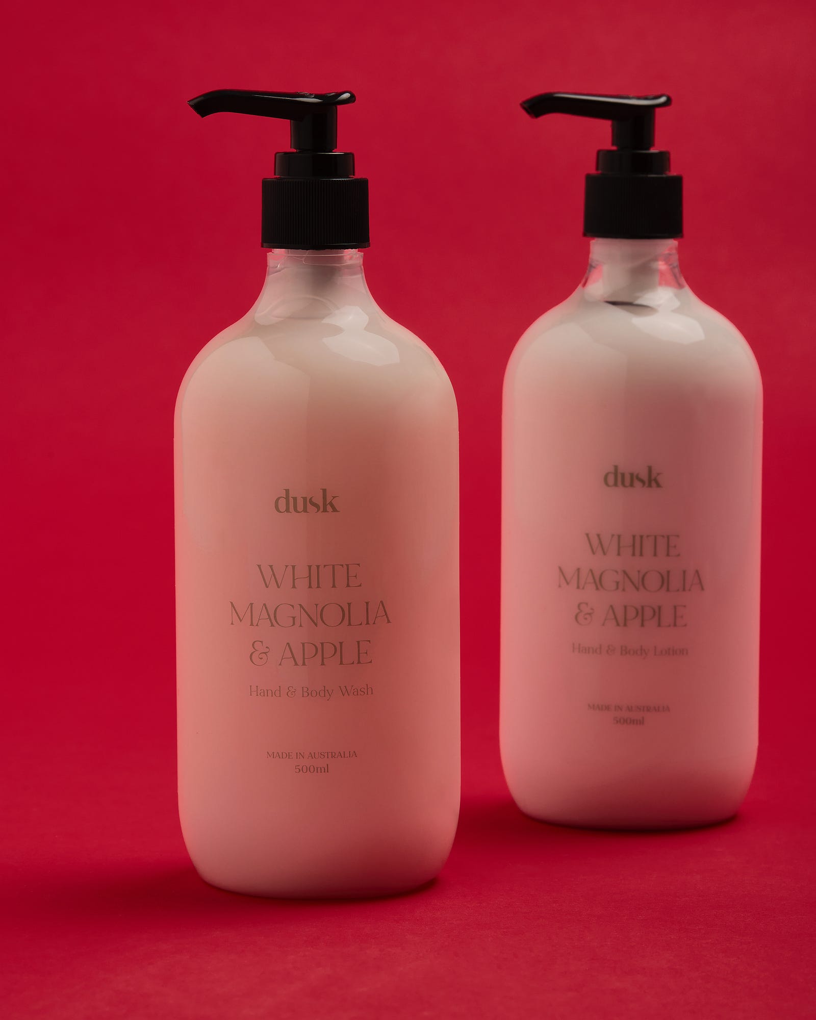 White Magnolia & Apple Wash & Lotion Duo Set 500ml