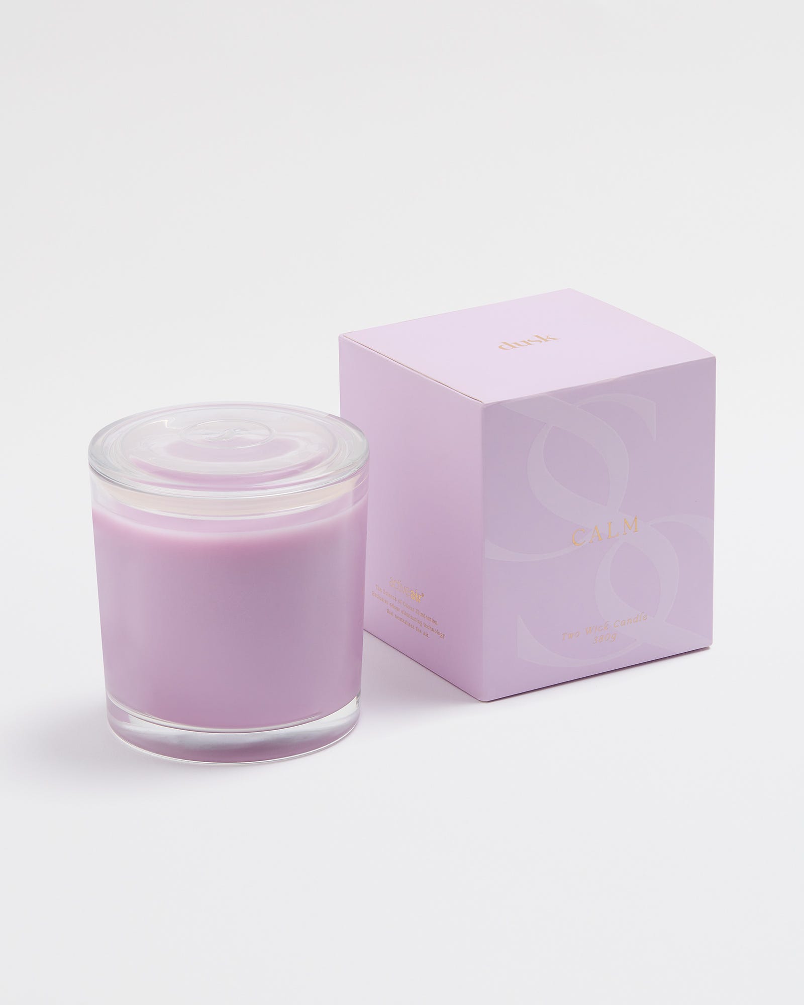 Lavender & Rose Calm 2 Wick Scented Candle