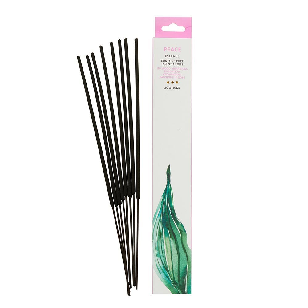 Peace Essential Oil Incense Sticks 20pk
