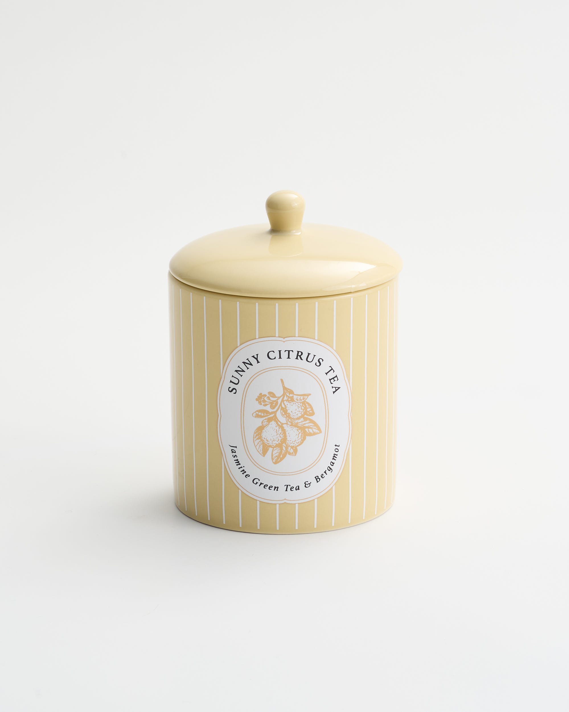 Sunny Citrus Tea Ceramic Candle 300g