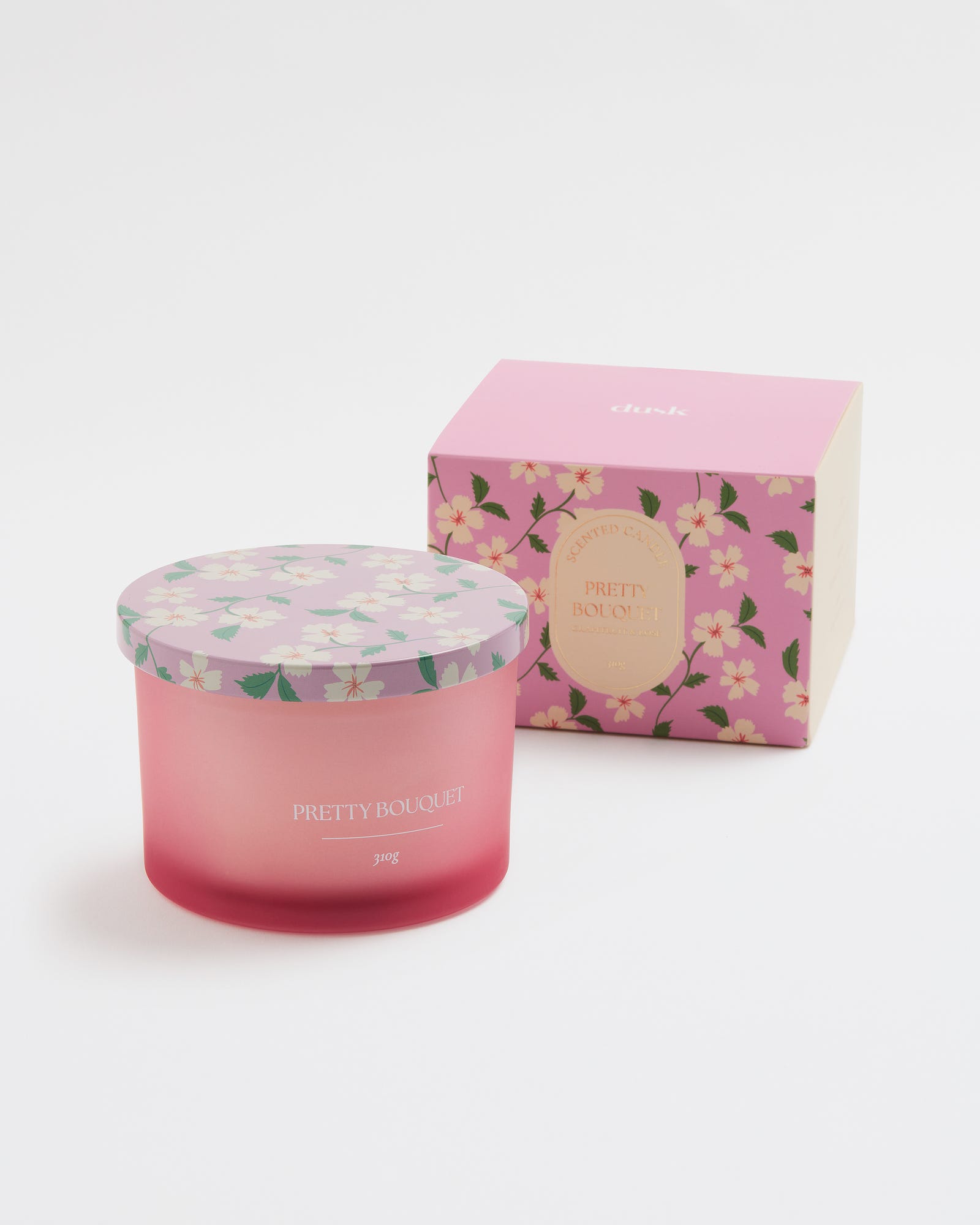 Pretty Bouquet 310g Candle Tin Nectar Garden