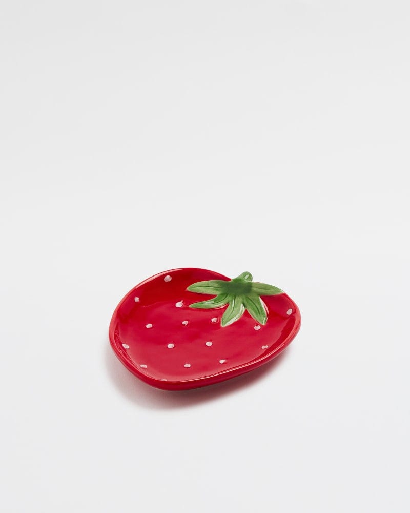 Strawberry Ceramic Side Plate