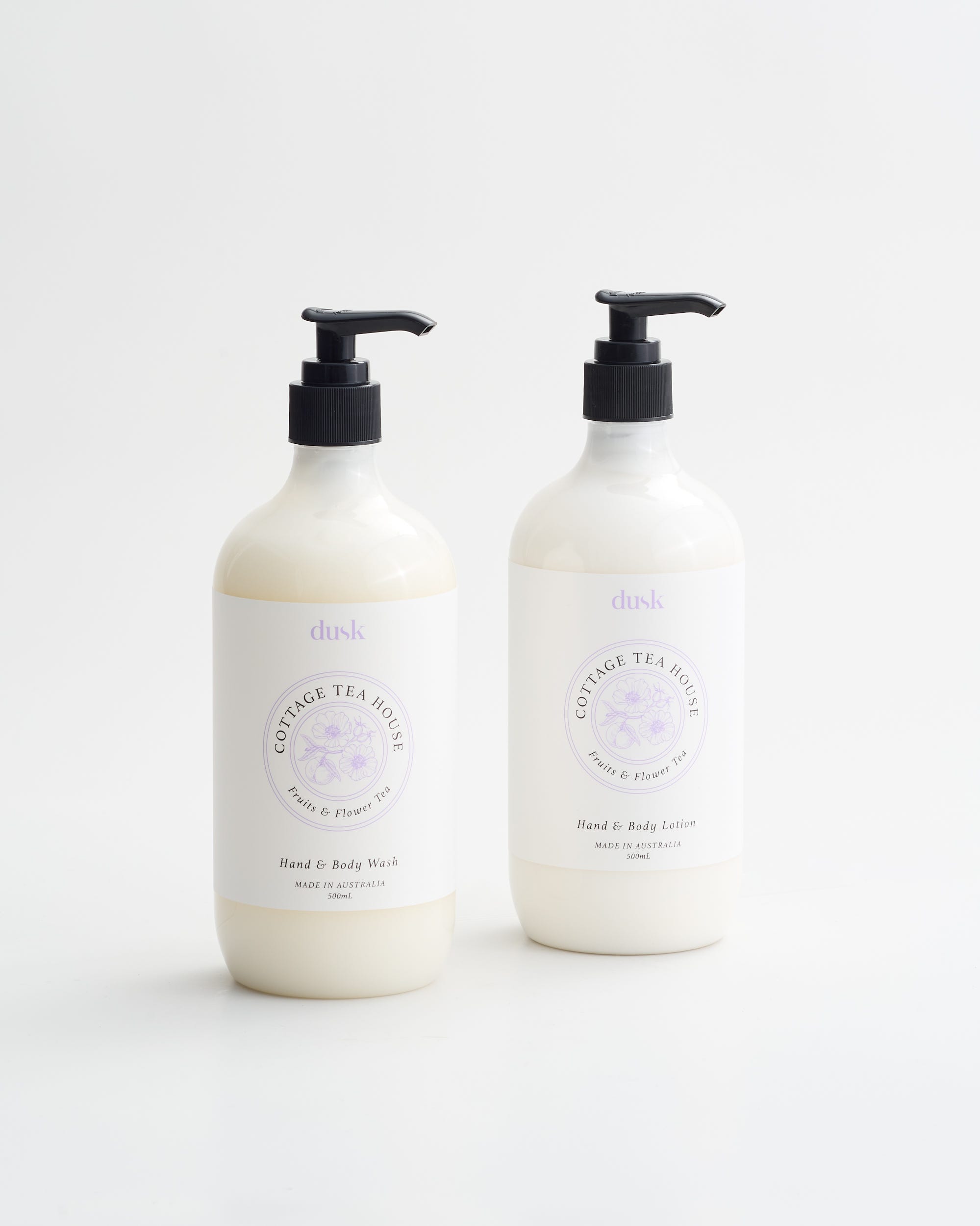 Cottage Tea House Body Wash And Lotion Duo 500mL