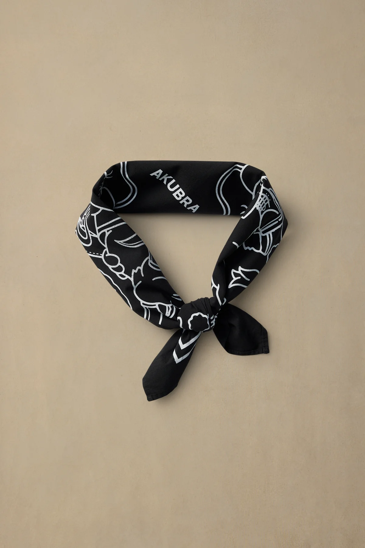 Akubra x Jake Ross – Limited Edition - Bandana 003 - Basalt