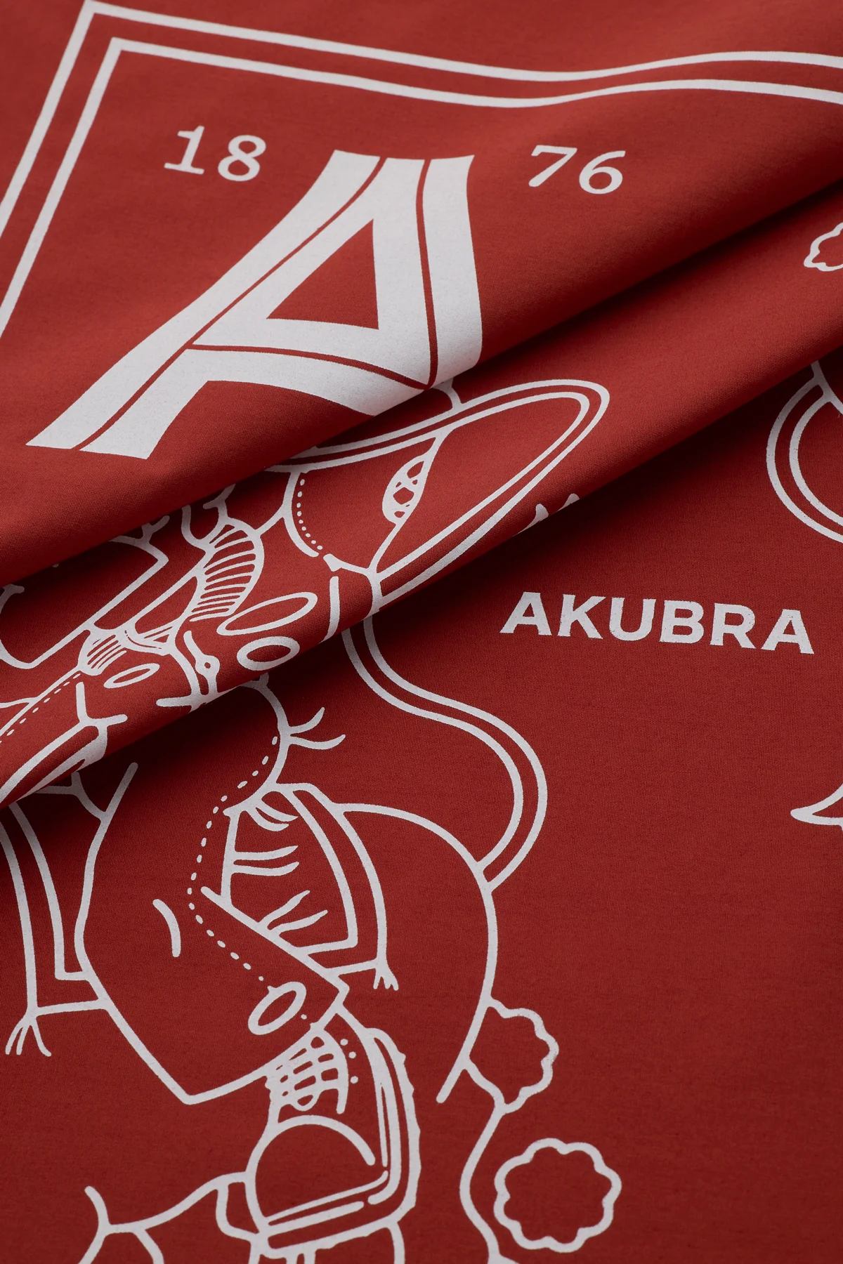 Akubra x Jake Ross – Limited Edition - Bandana 006 - Uluru Red