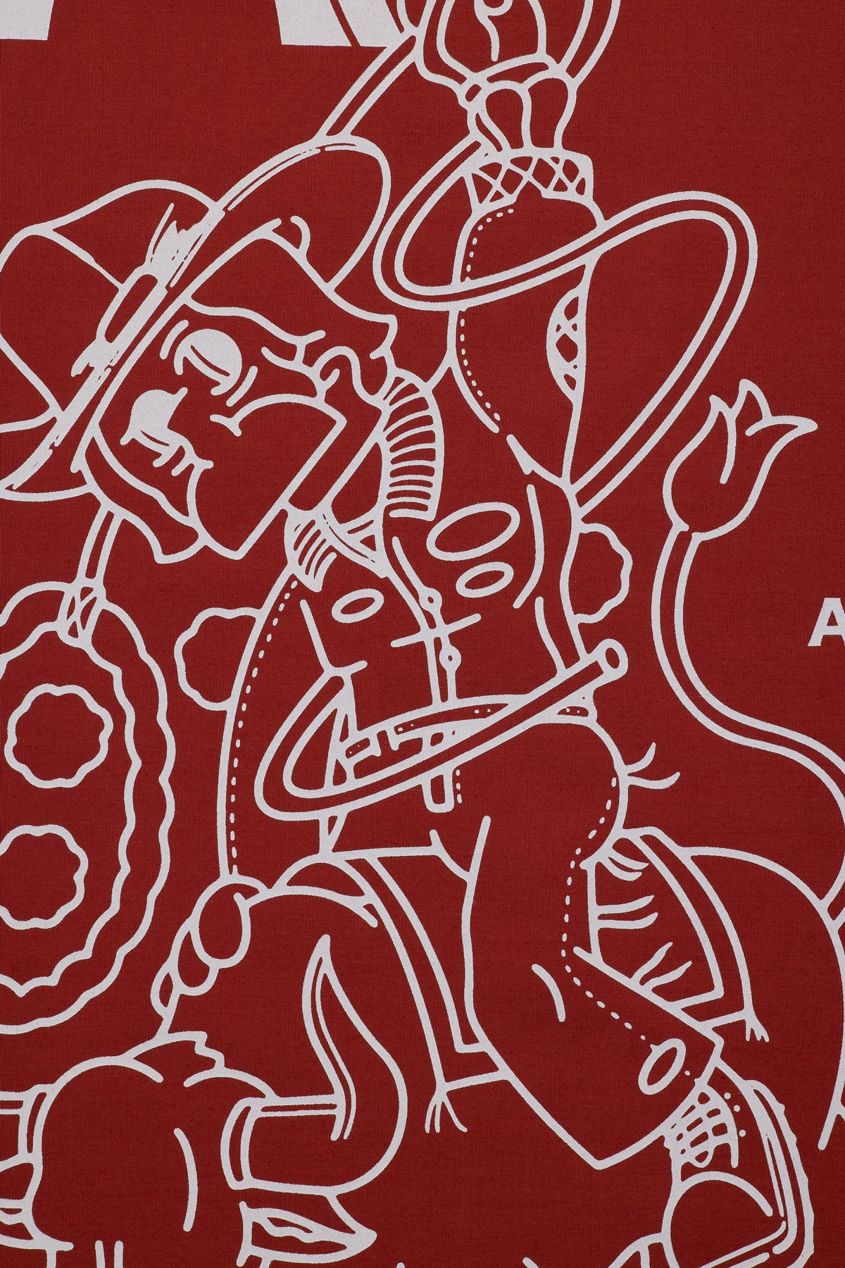 Akubra x Jake Ross – Limited Edition - Bandana 006 - Uluru Red