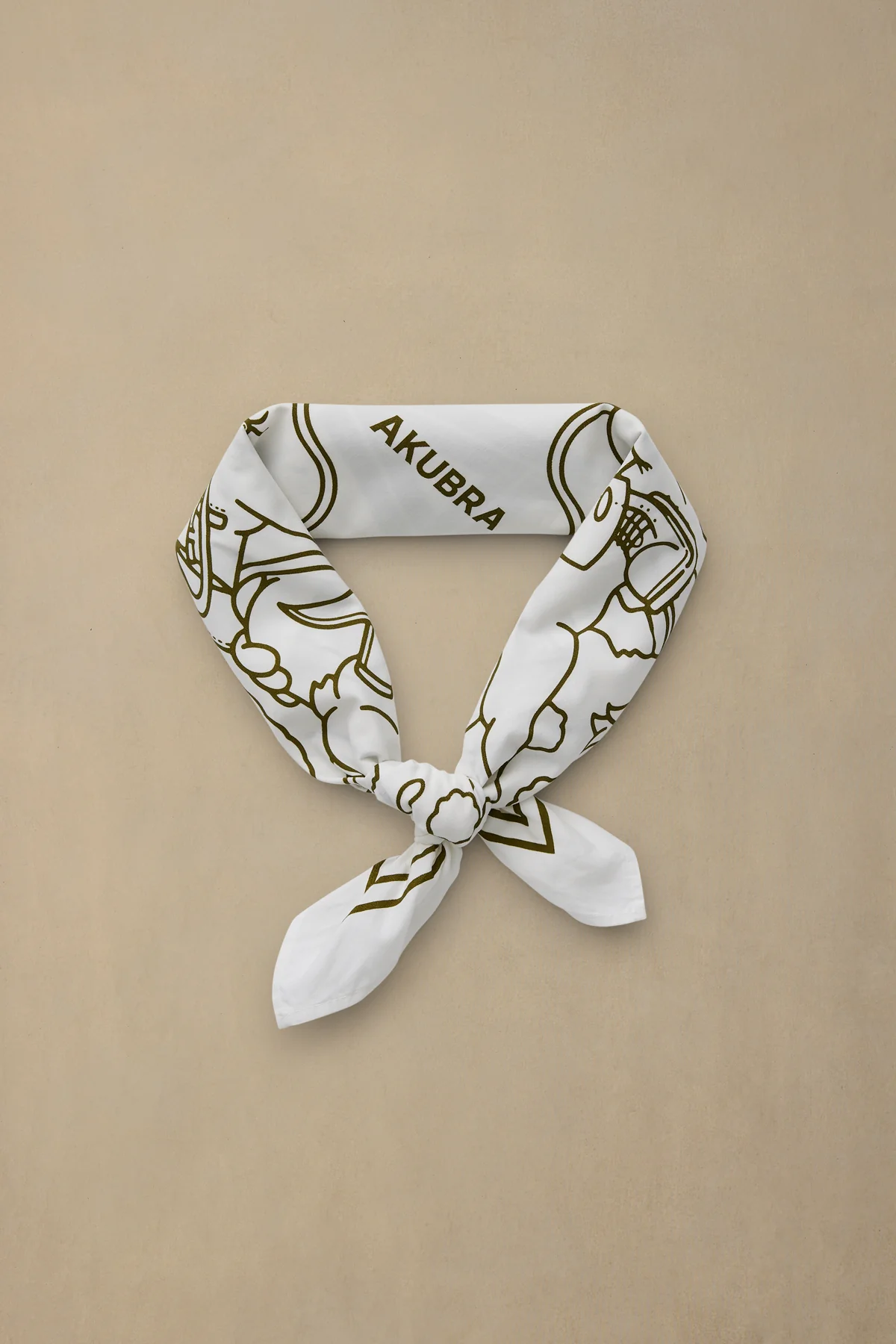 Akubra x Jake Ross – Limited Edition - Bandana 005 - Sandstone