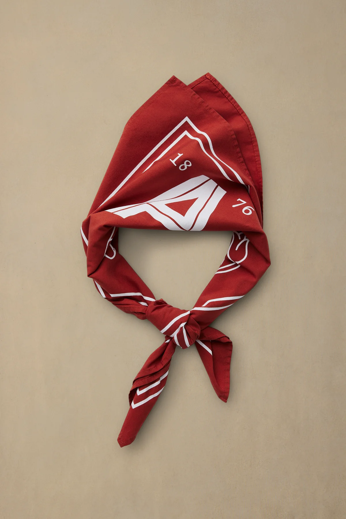Akubra x Jake Ross – Limited Edition - Bandana 006 - Uluru Red