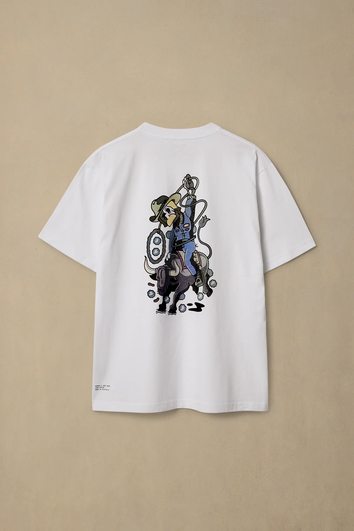 Akubra x Jake Ross – Limited Edition - Tee 002 - Rough Rider