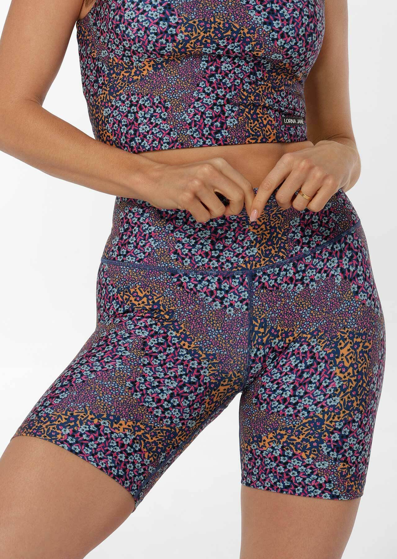Lorna Jane Midnight Ditsy Bike Short
