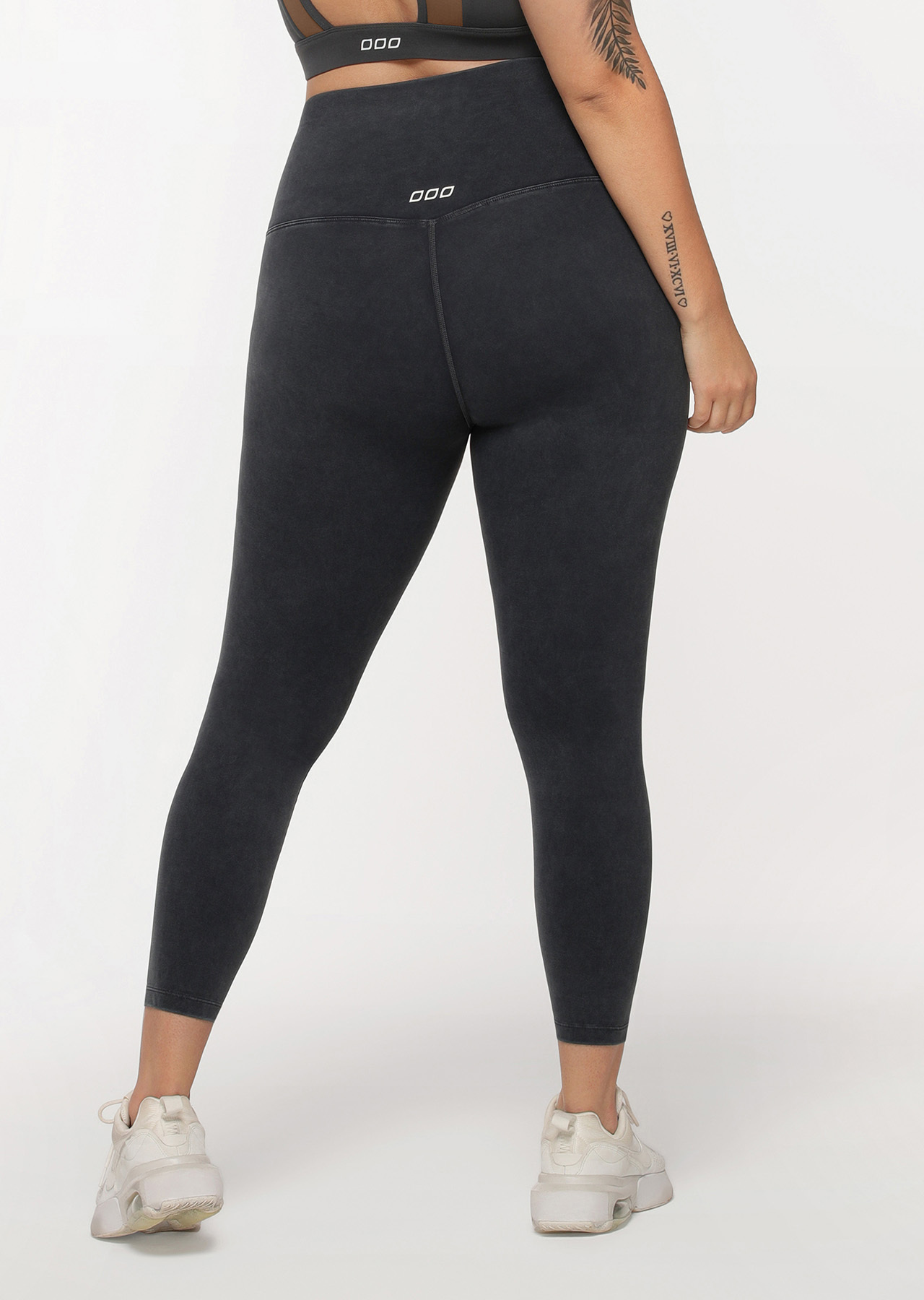 Lorna Jane Feel Comfortable Acid Wash Ankle Biter Leggings