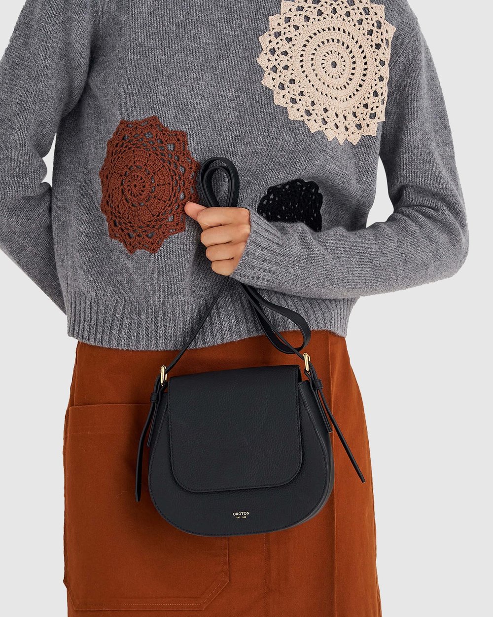 Margot Small Saddle Crossbody Bag