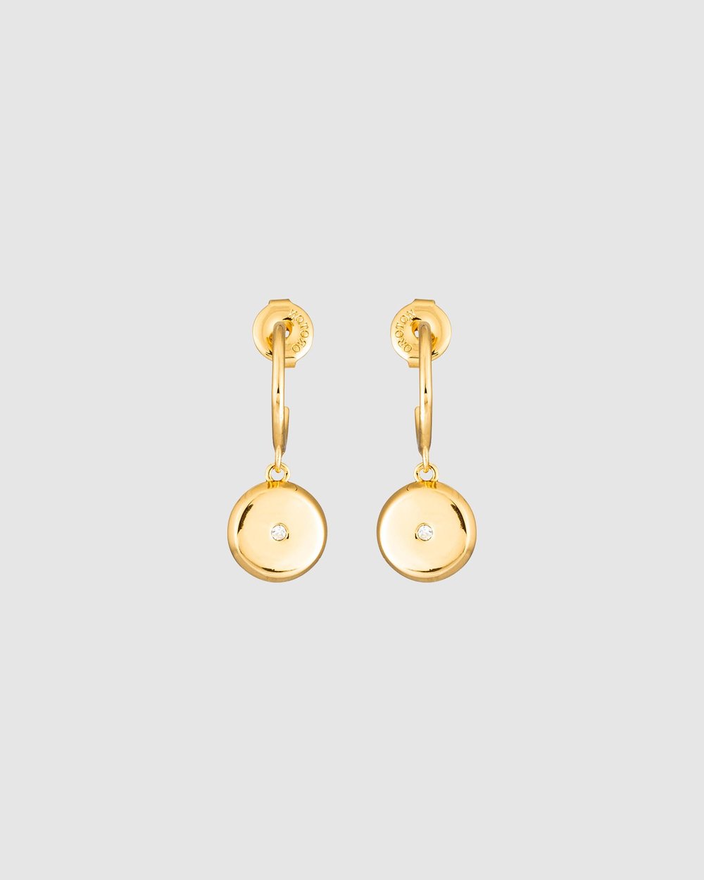 Fawne Circle Mini Hoops