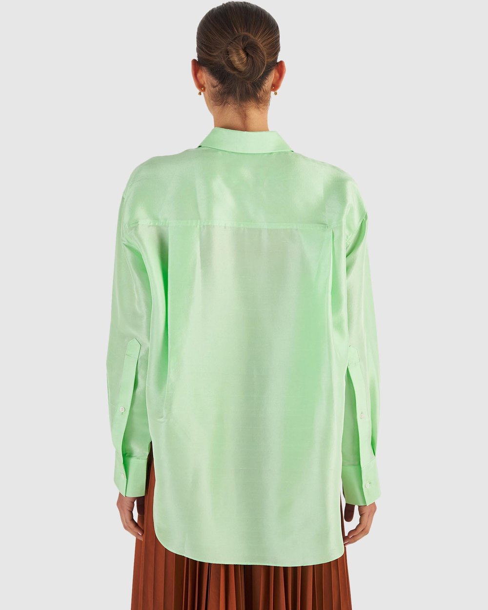 Silk Long Sleeve Shirt