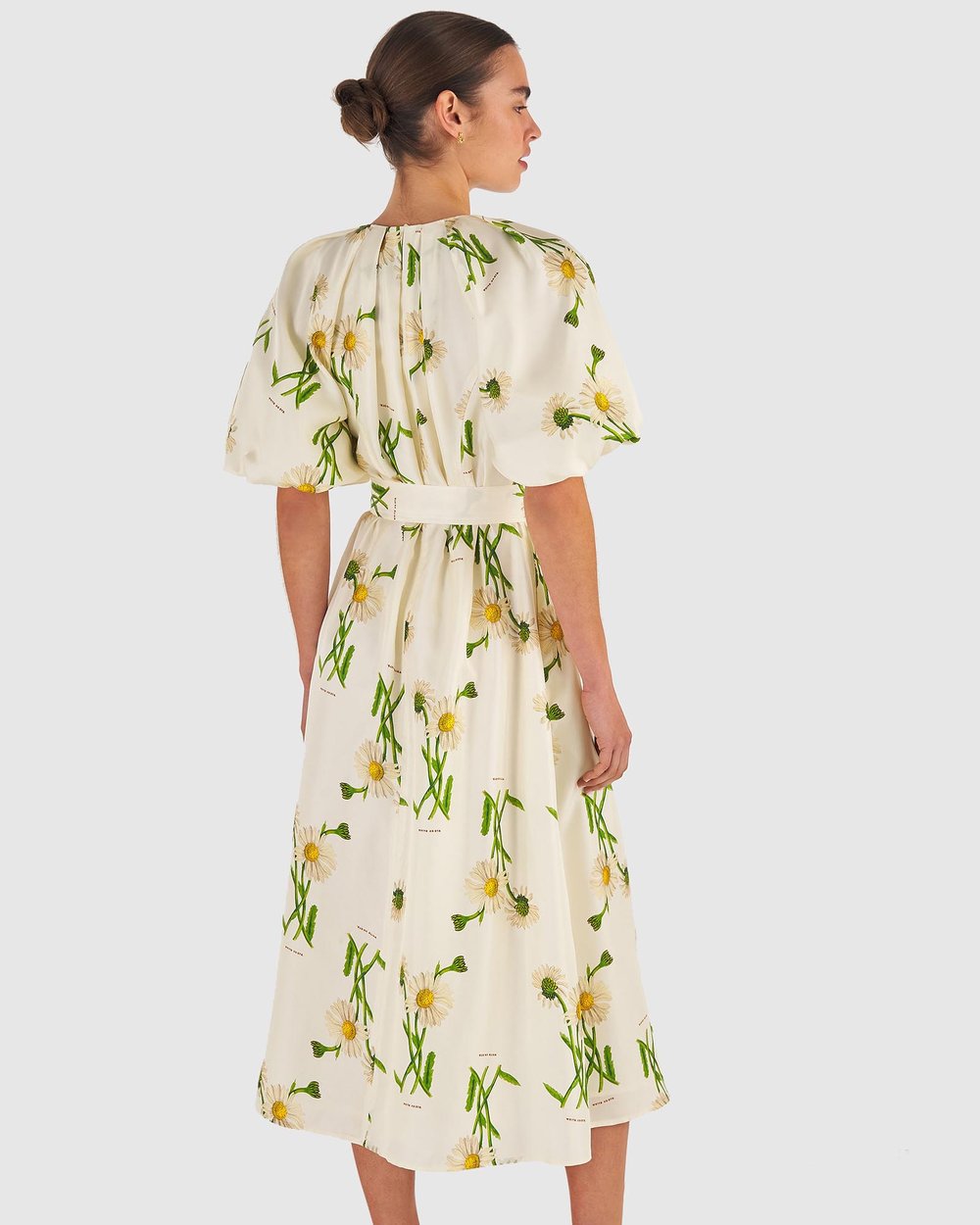 Field Daisy Silk Dress