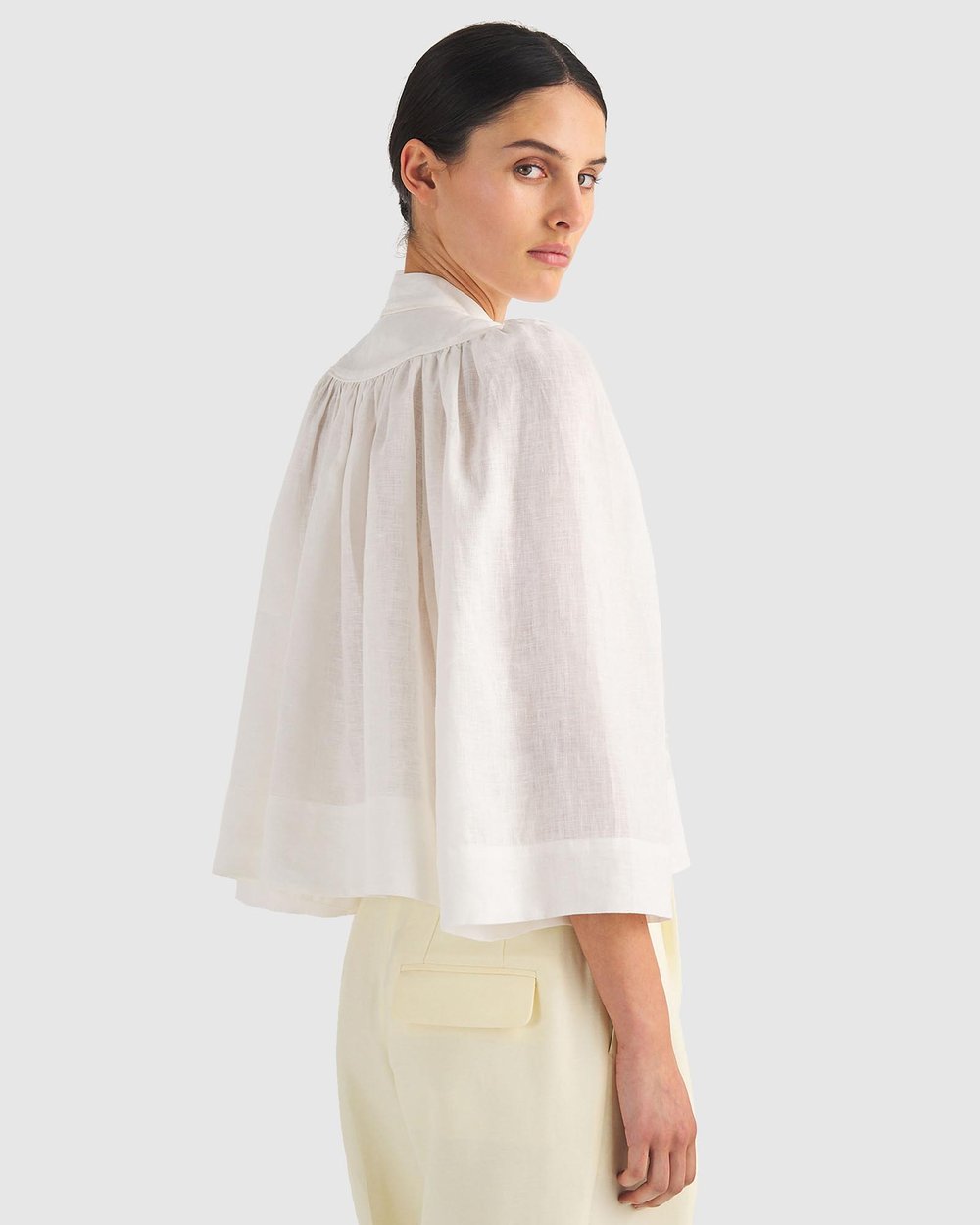 Lace Poppy Detail Shirt