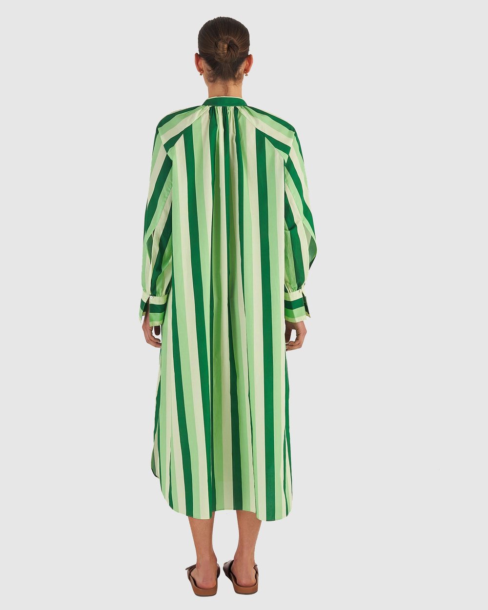 Multi Stripe Shirt Dress