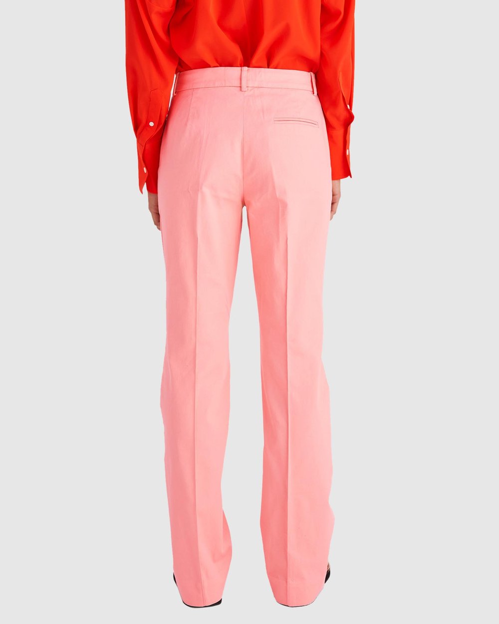 Drill Wide Leg Pants